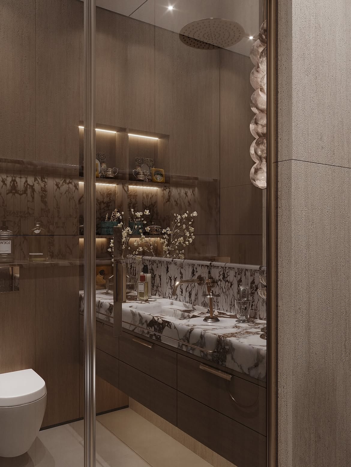 Ultra luxurious bathroom design