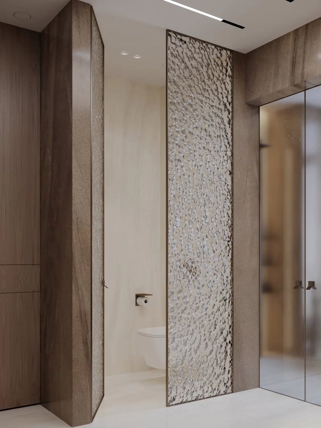 Ultra luxe bathroom interior