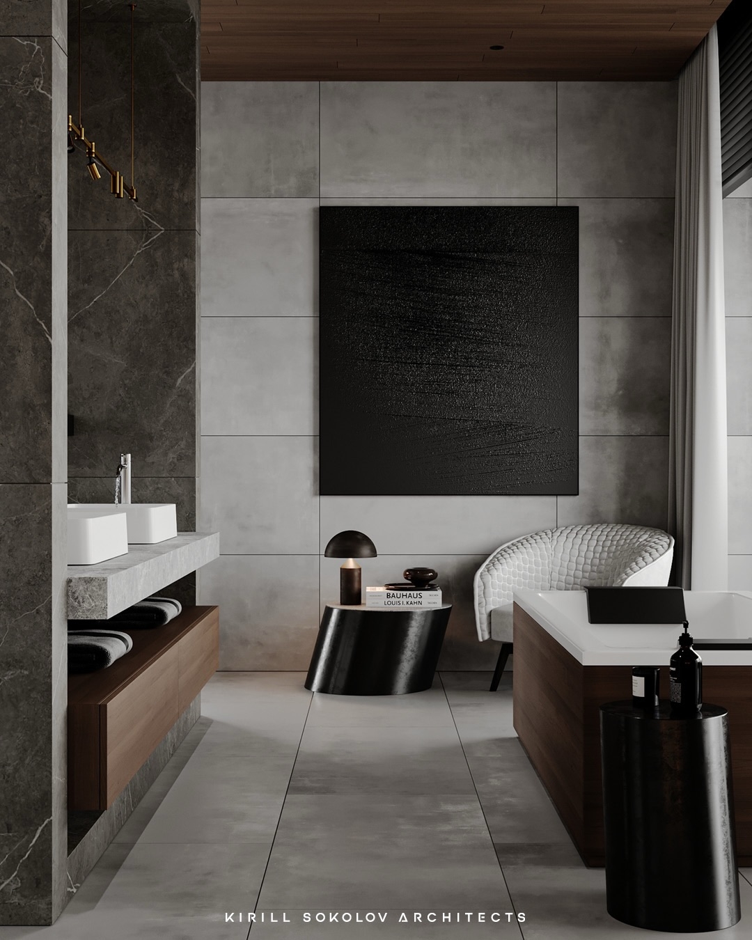 Ultra luxury bathroom interior