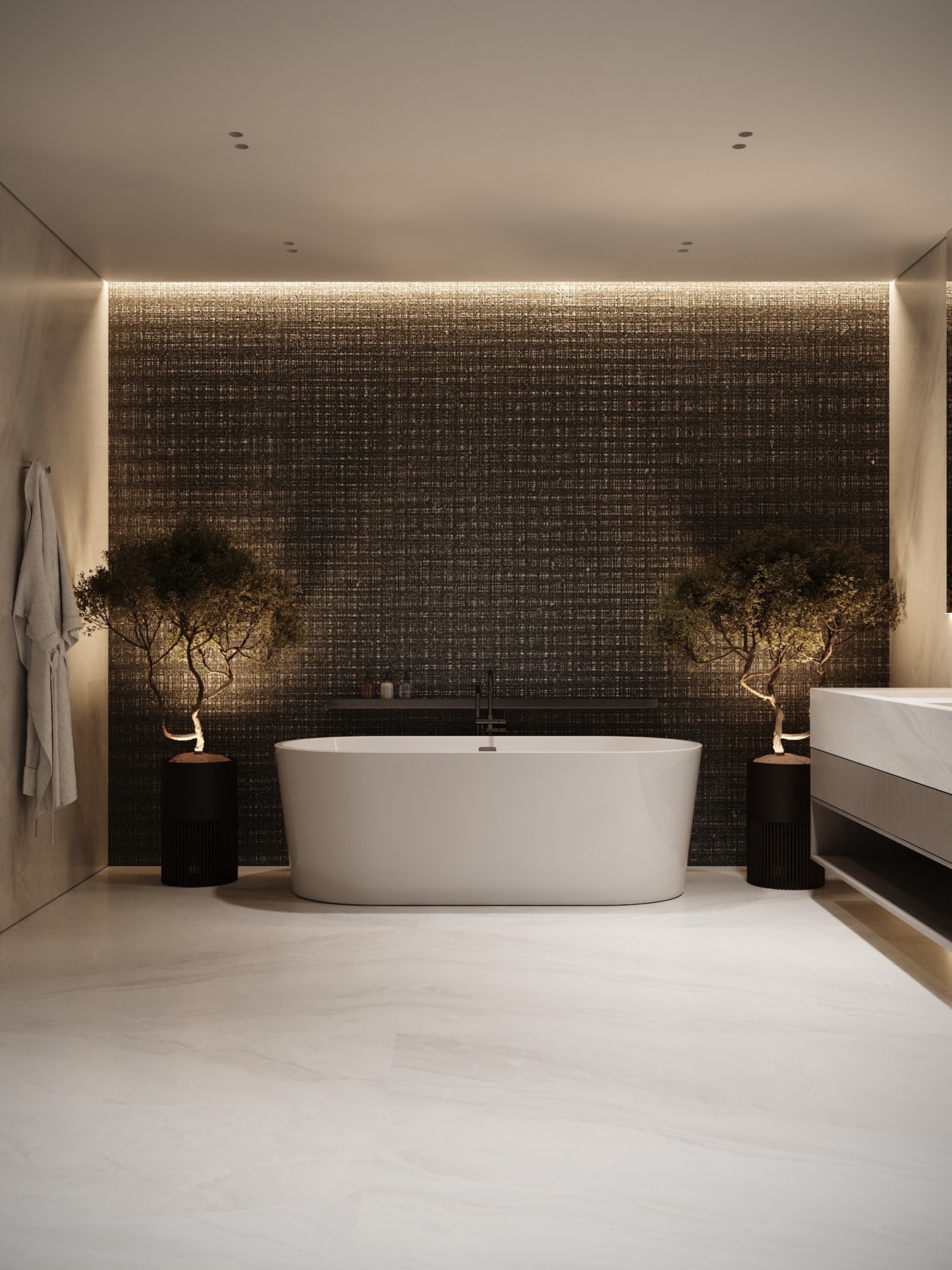 Ultra-modern-bathroom-&-powder-room-design