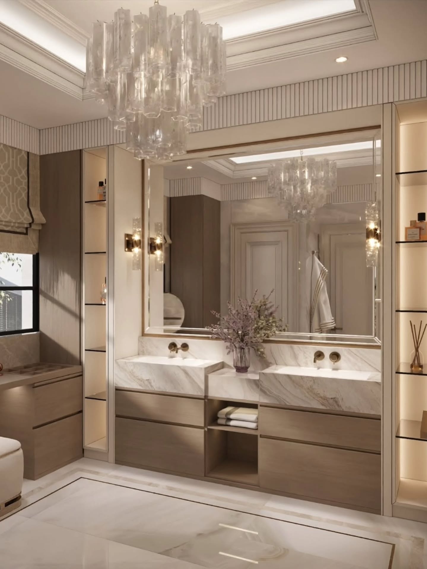 Ultra luxurious bathroom design