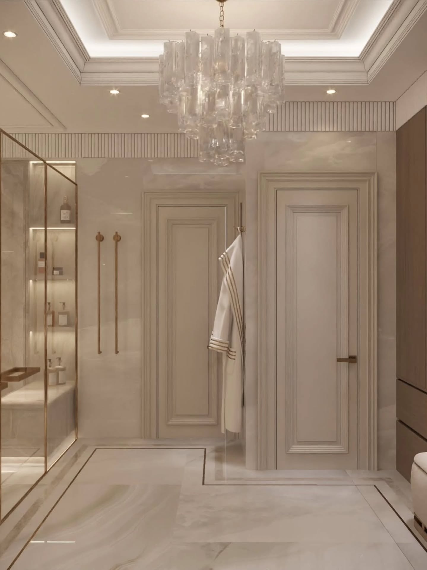 Ultra luxurious bathroom design