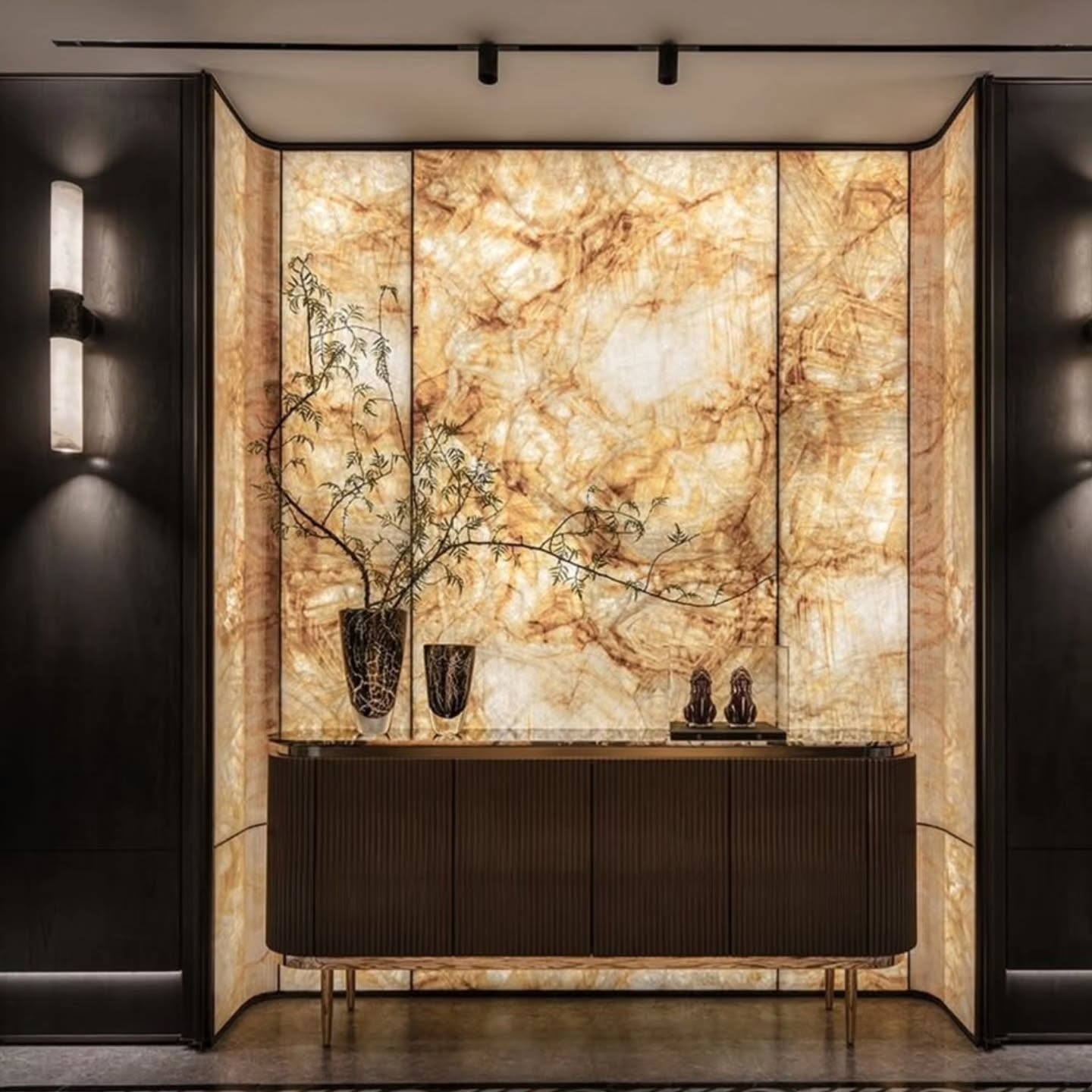 Luxury light up stone design