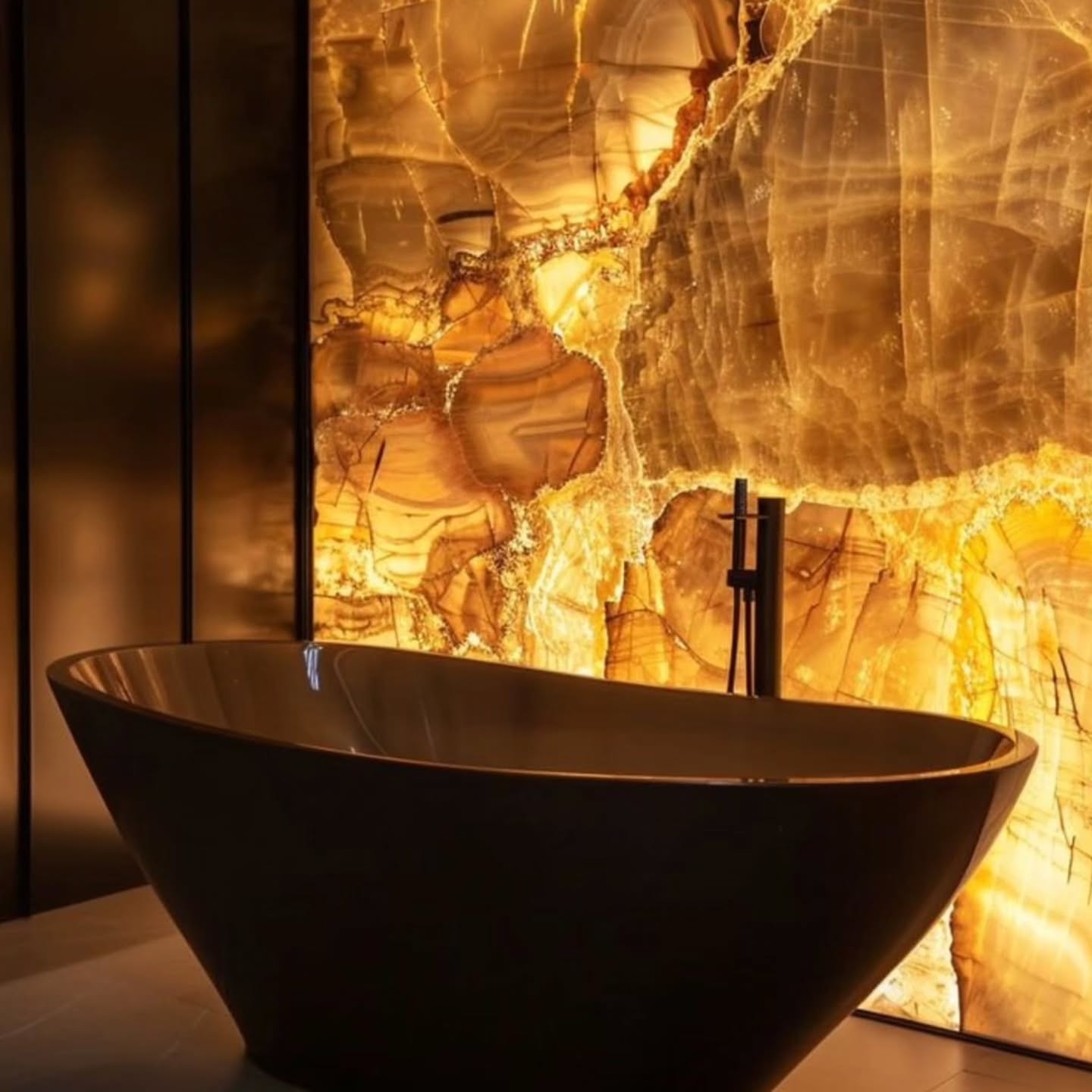 Luxury light up stone design
