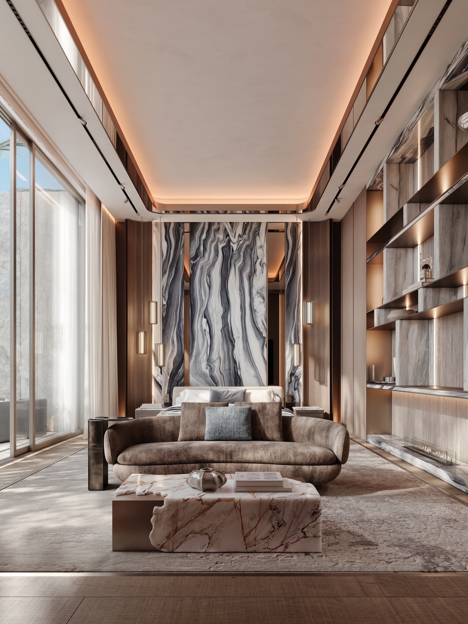 Luxurious home interior design