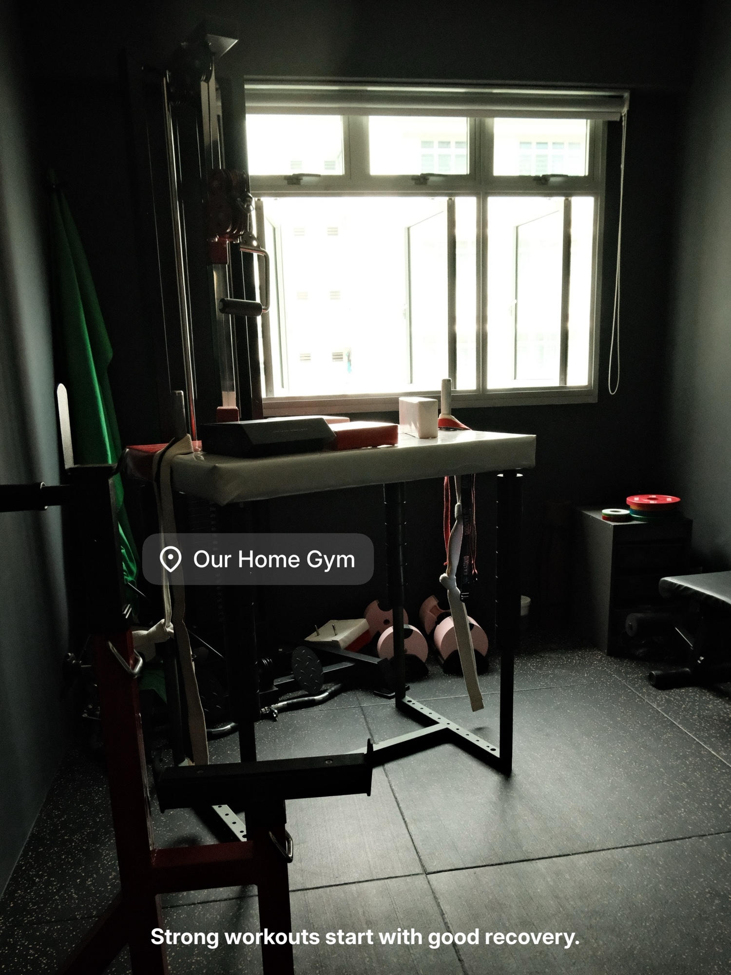 Strong workouts start with good recovery. 💪🏼🏋️