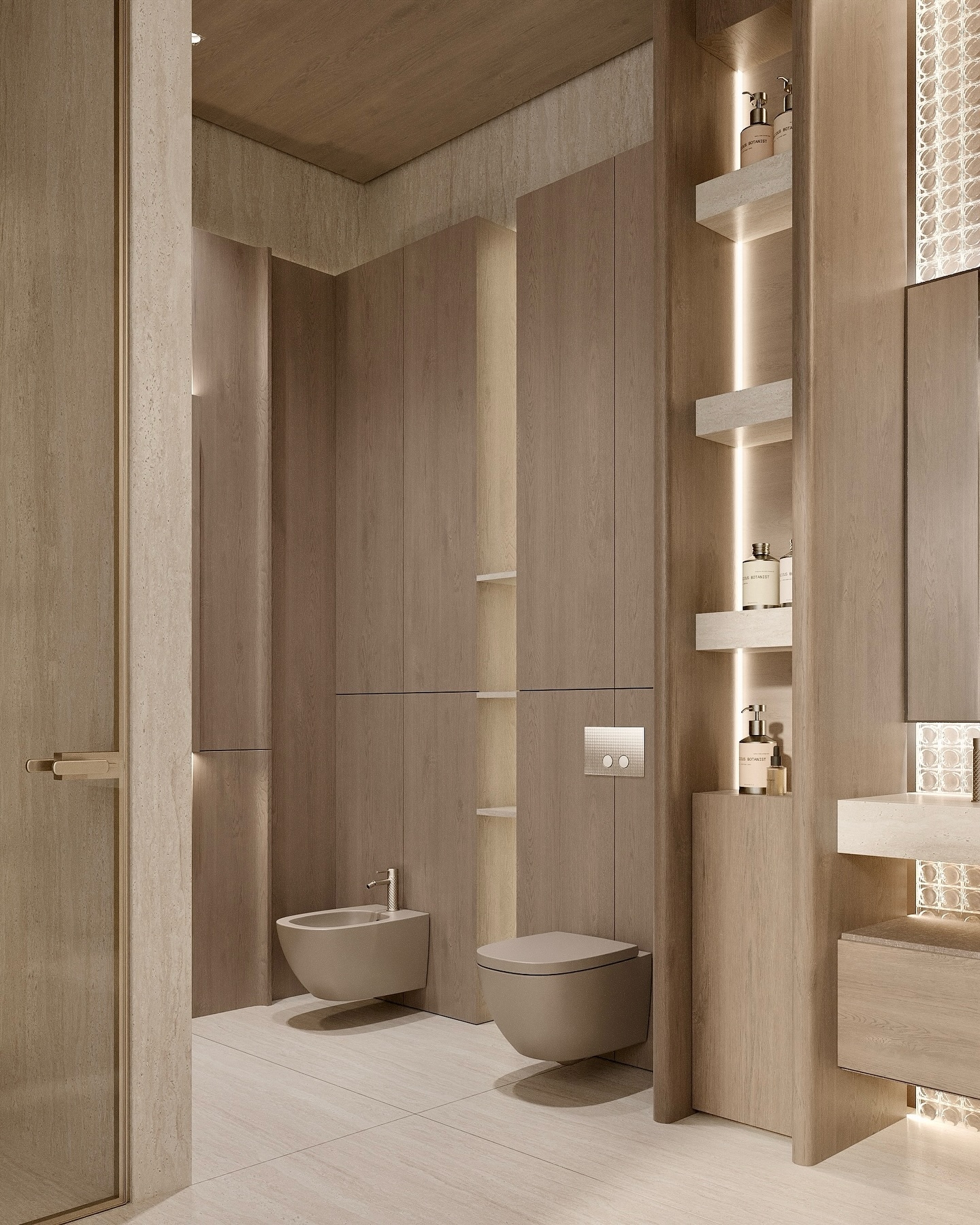 Luxurious bathroom design