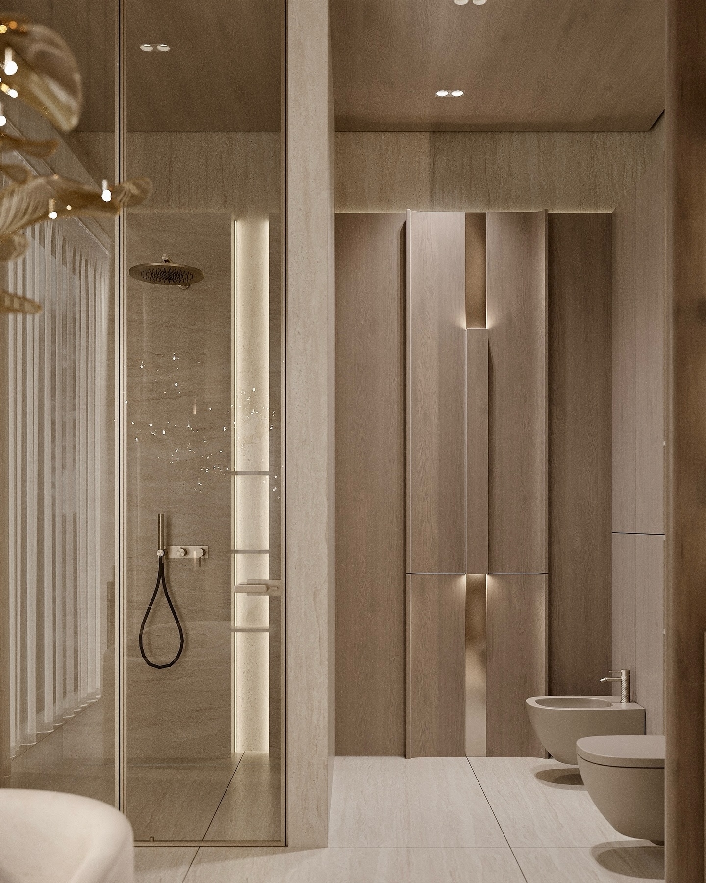 Luxurious bathroom design
