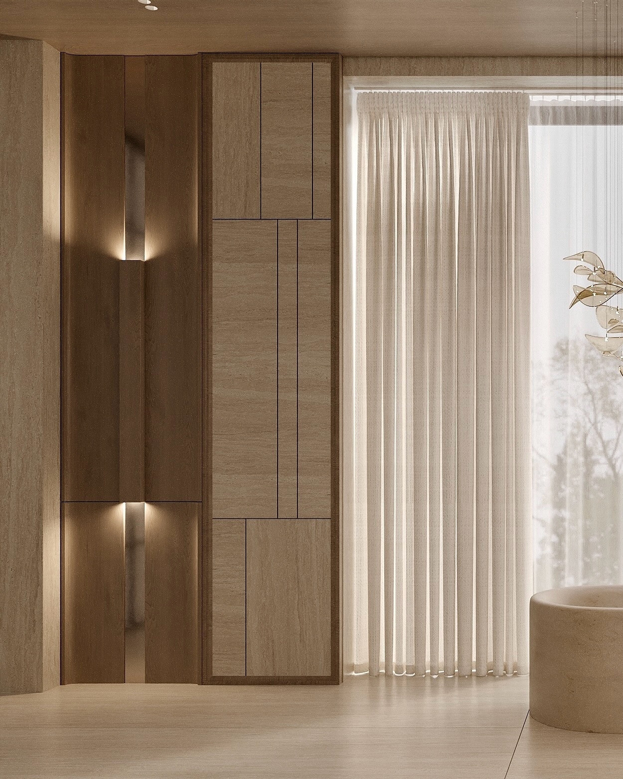 Luxurious bathroom design