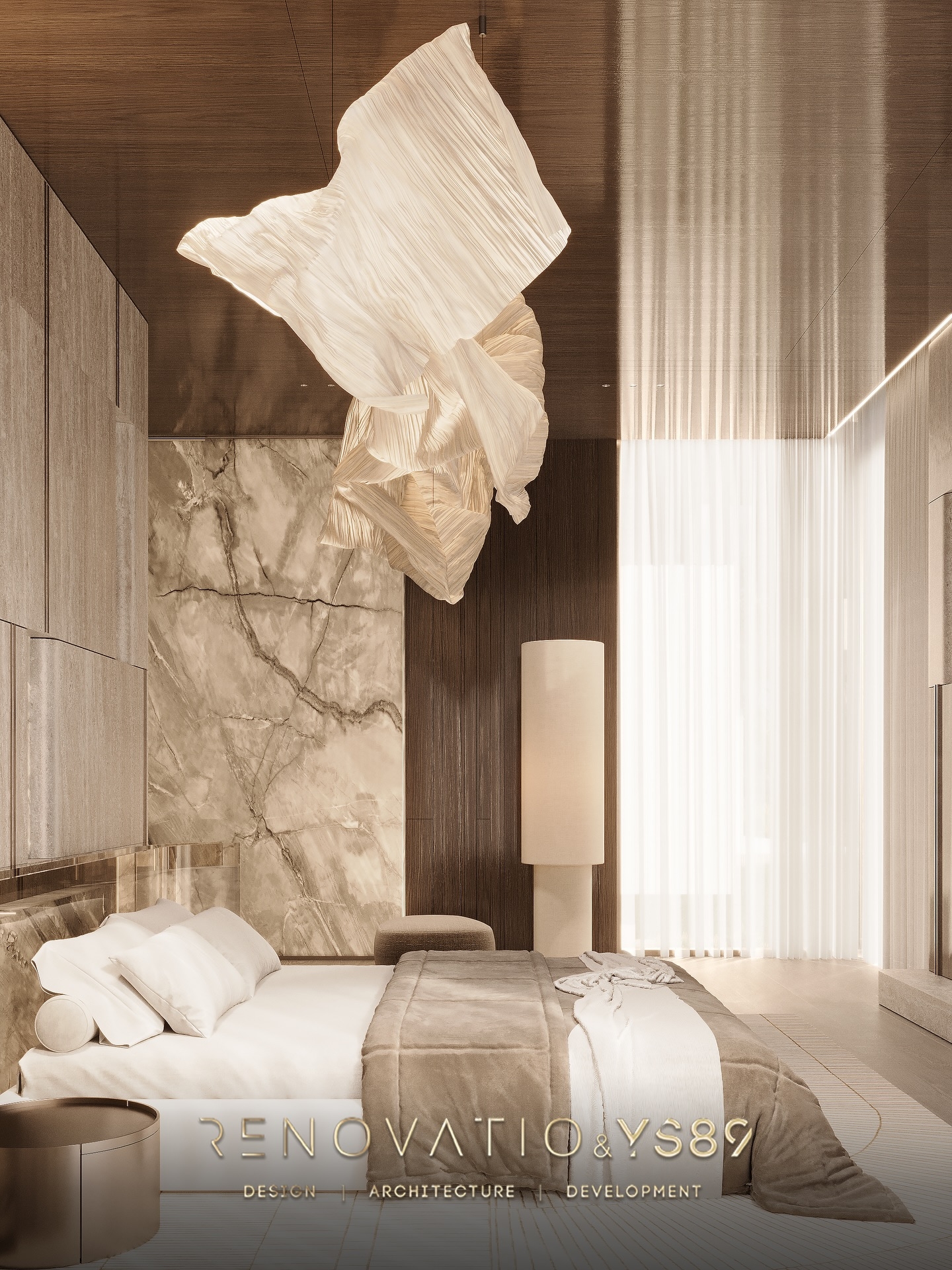 Ultra luxurious & stunning bedroom design