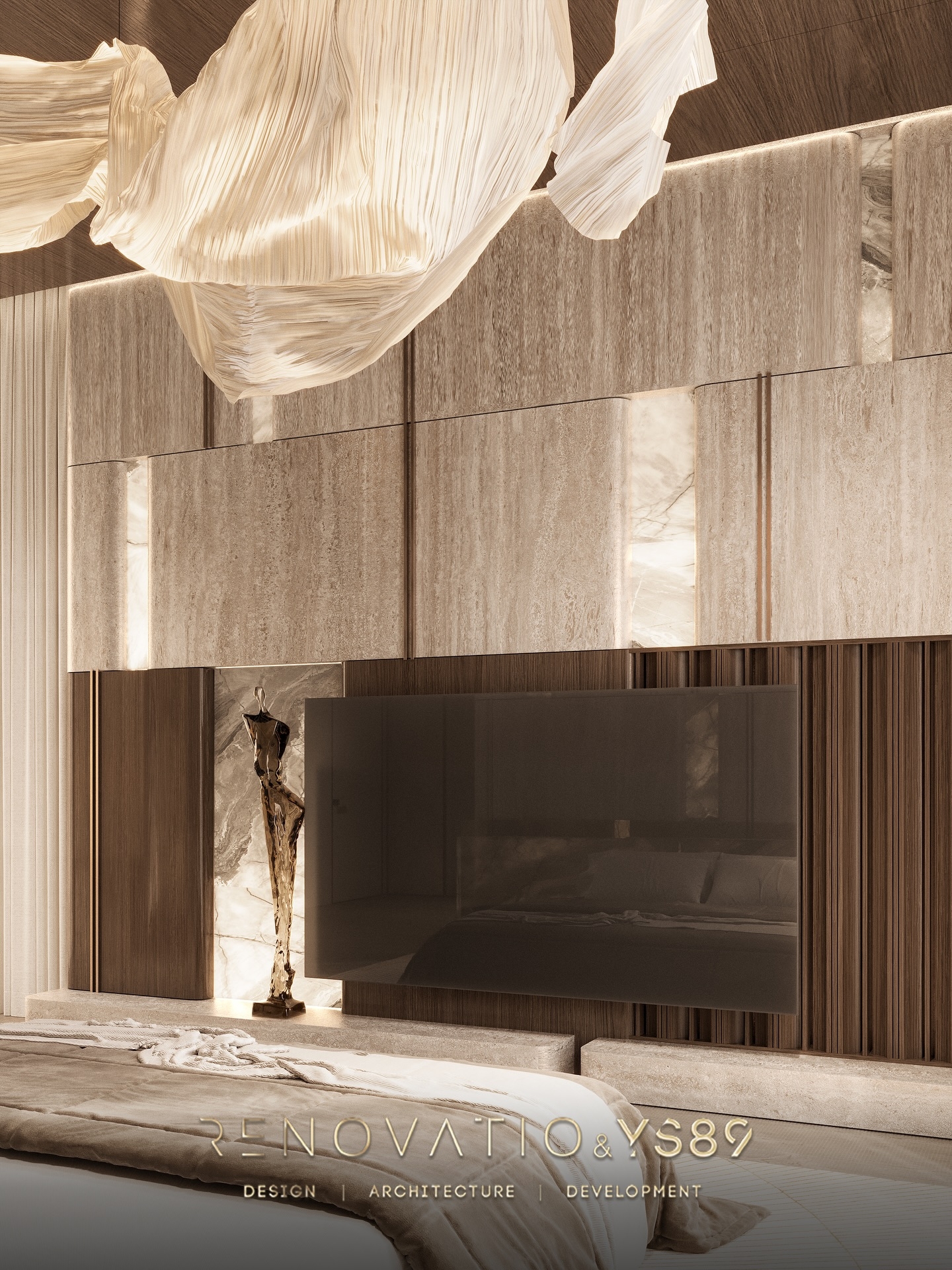 Ultra luxurious & stunning bedroom design