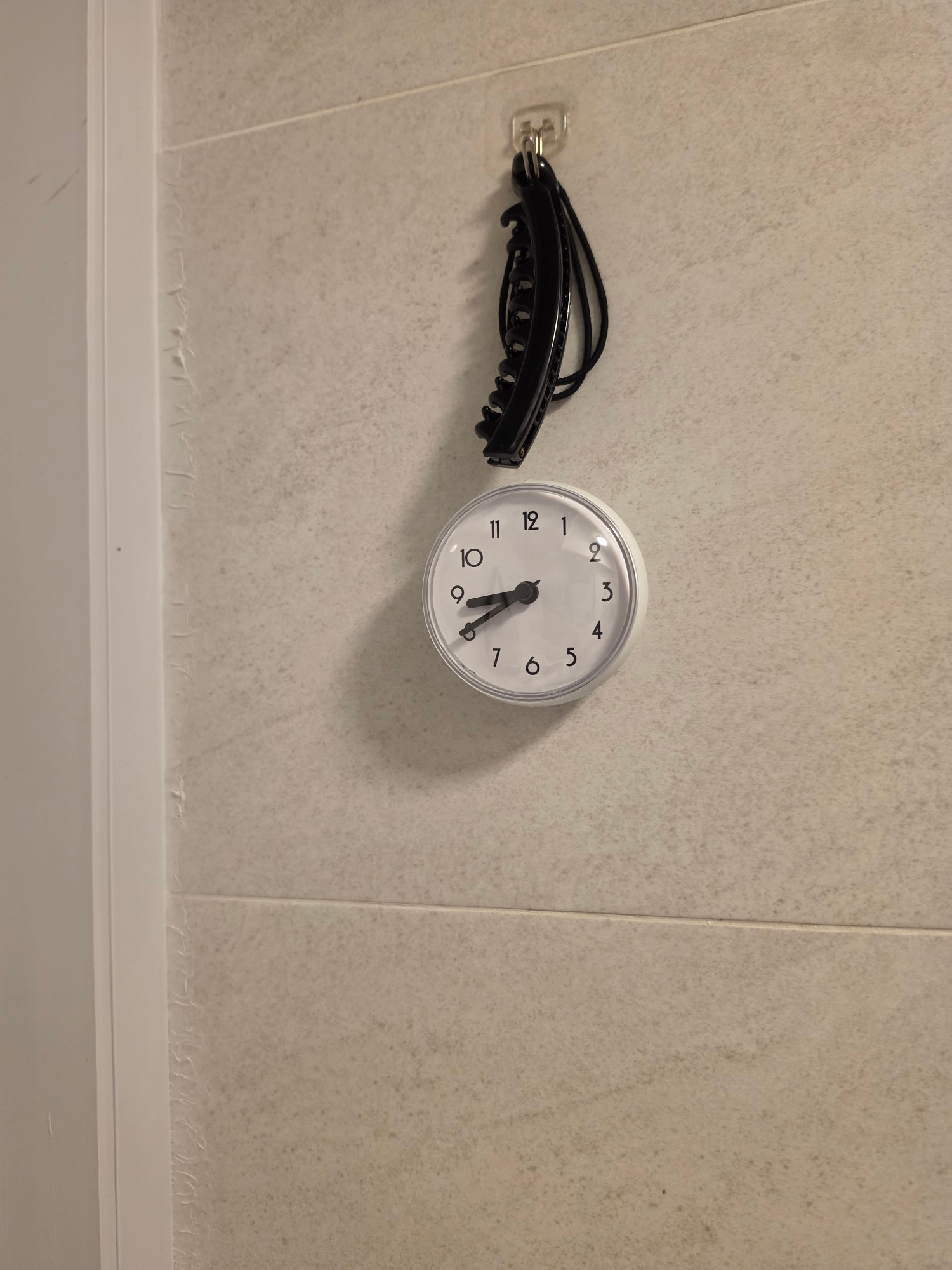 Bathroom clock!