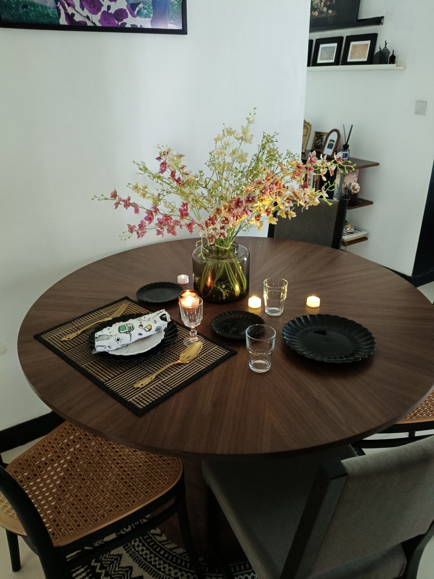 Customer home photo 9: Home restaurant setup