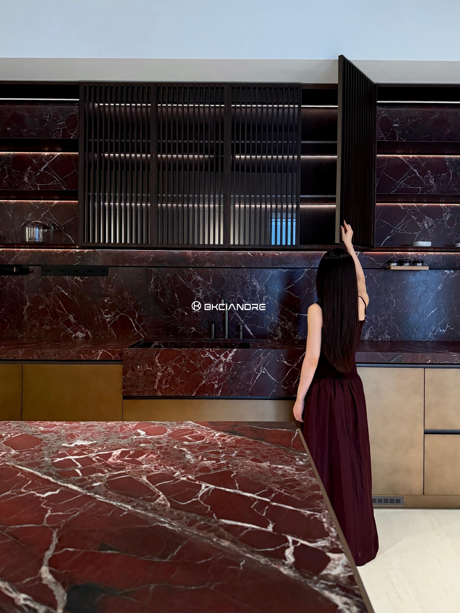 Stylish countertops for kitchen