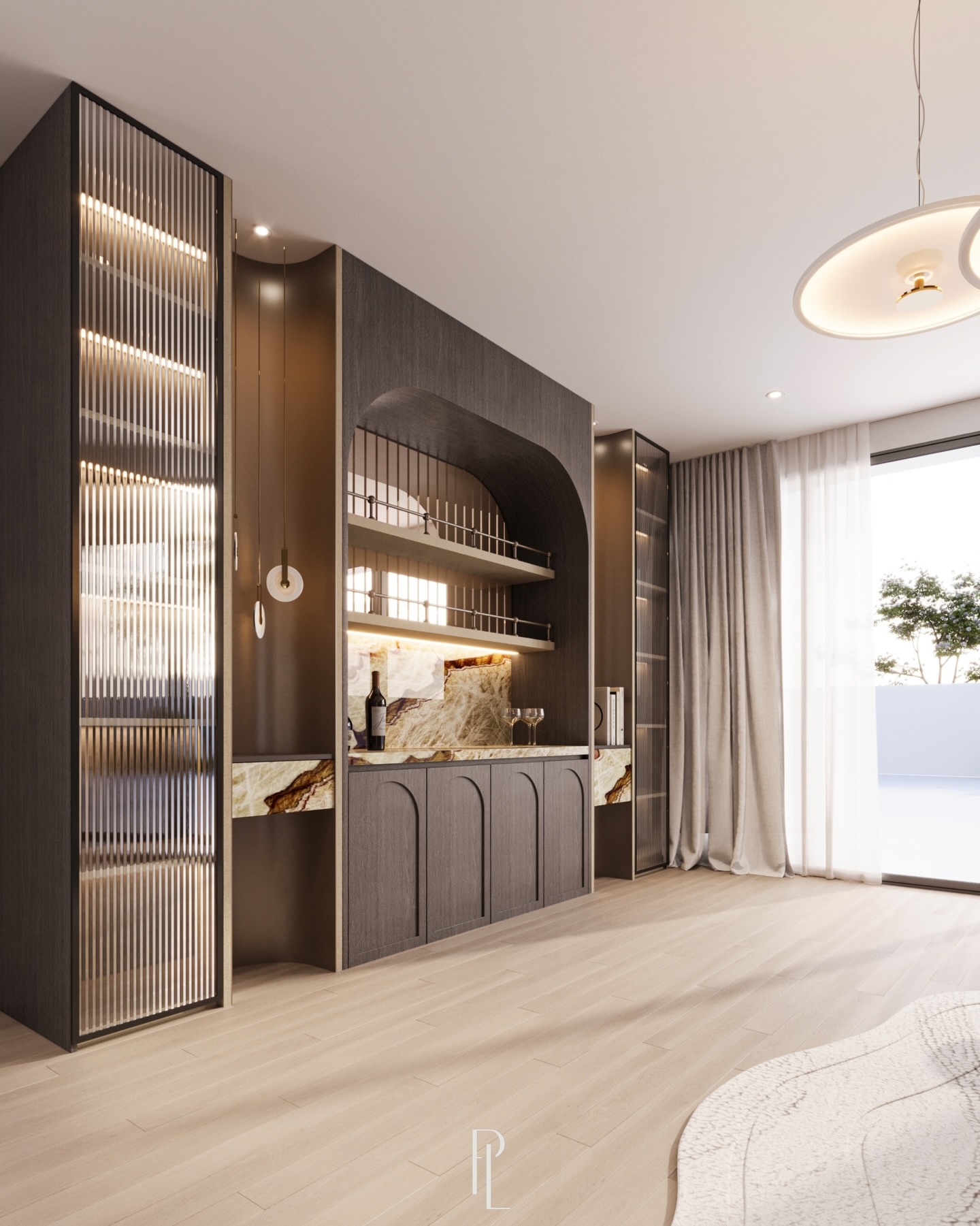 Stylish & luxurious pantry niche