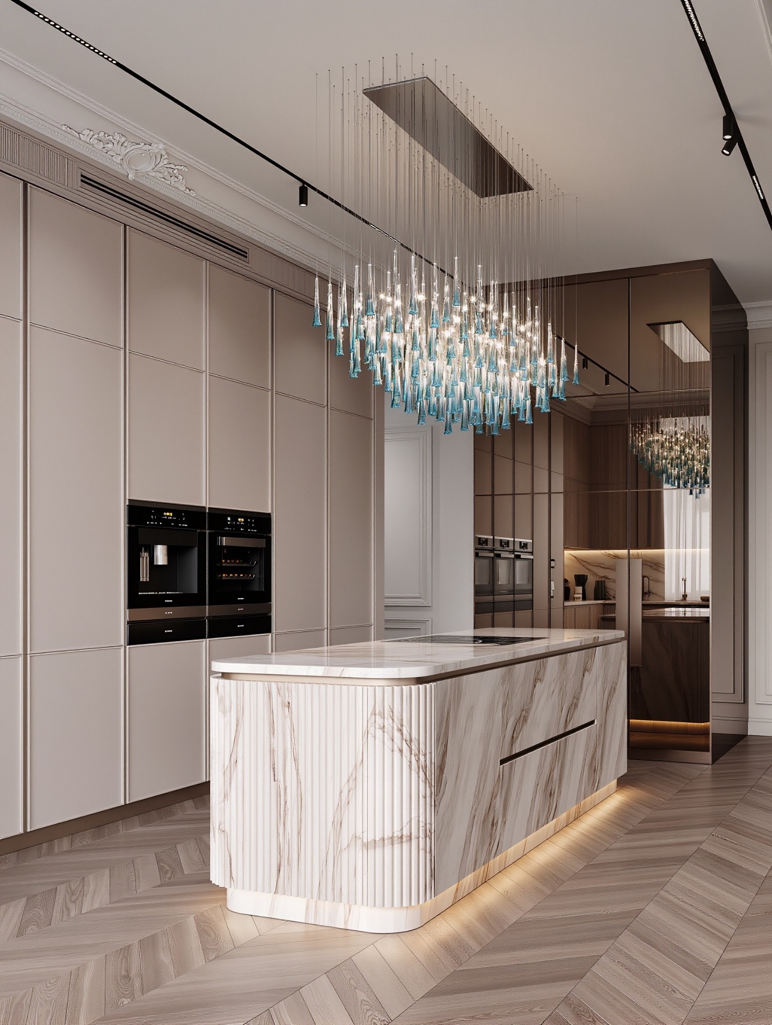 Ultra stylish kitchen design