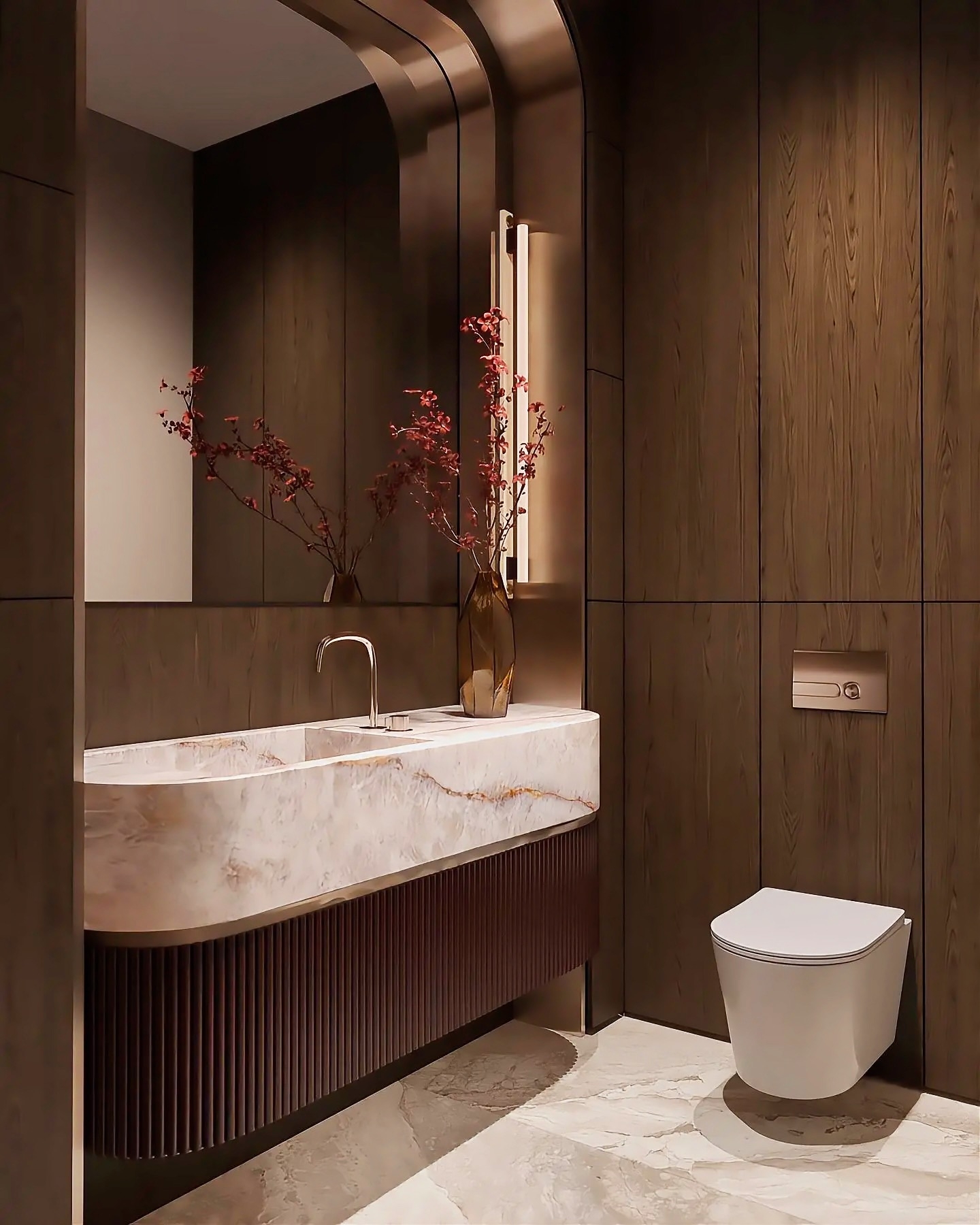 Modern luxury bathroom