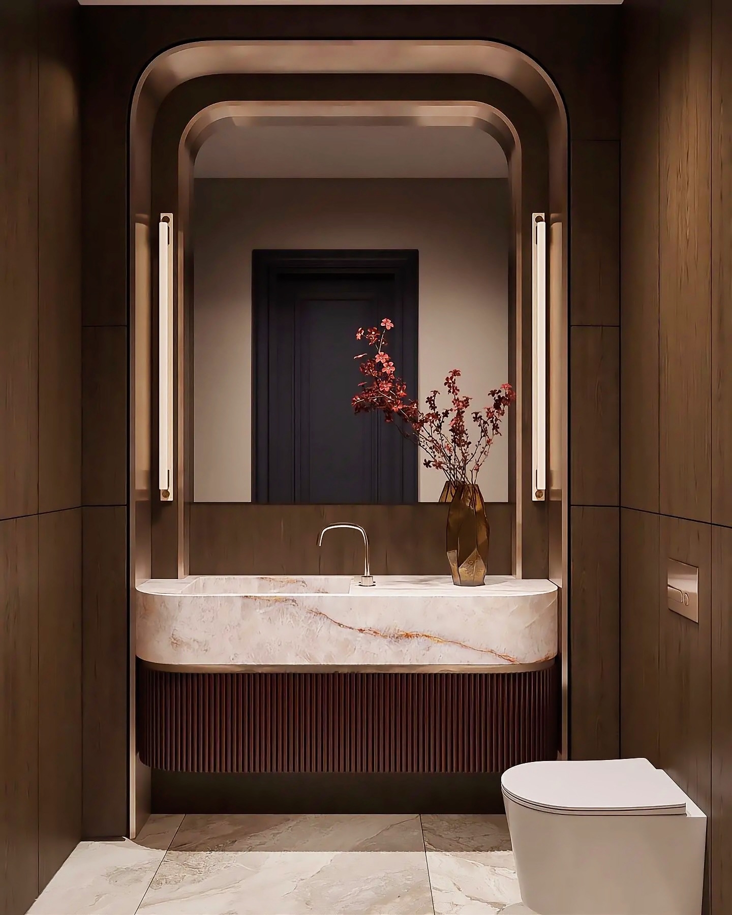 Modern luxury bathroom