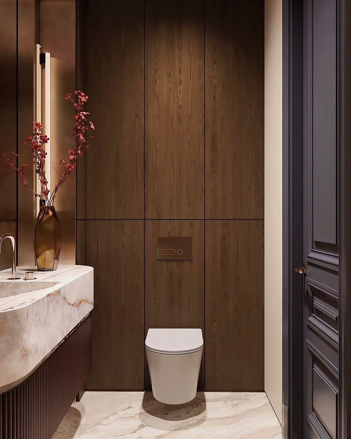 Modern luxury bathroom