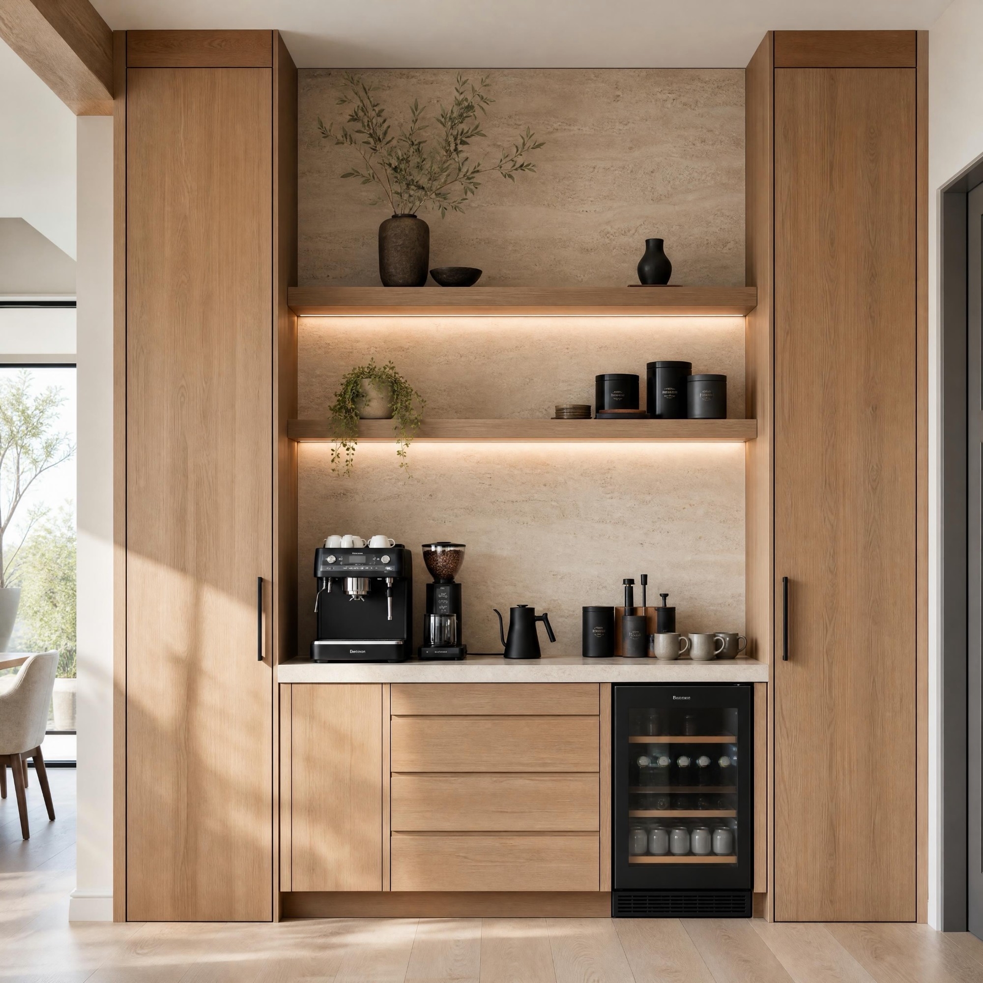 Stylish pantry niche design