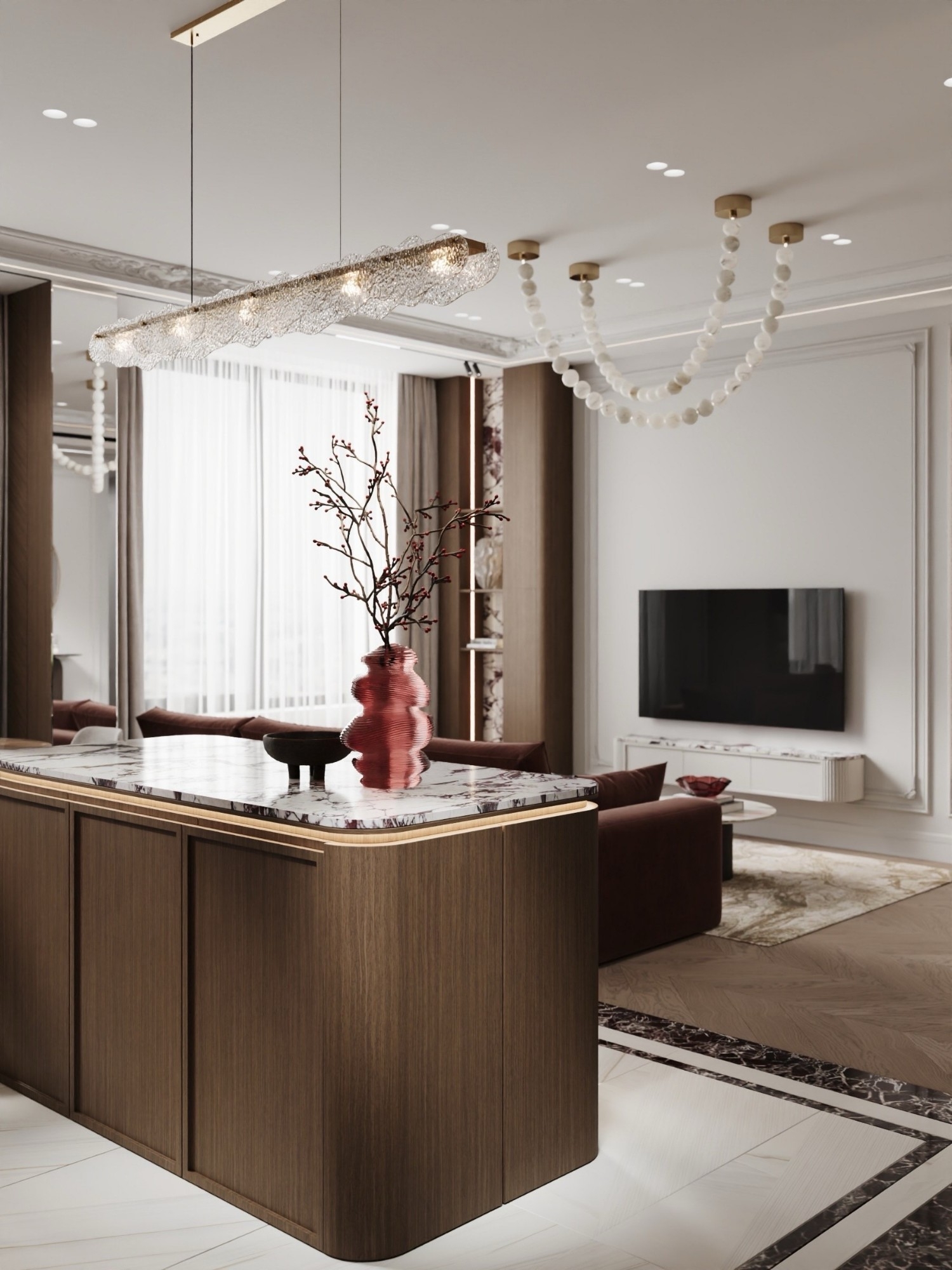Stunning dry kitchen design