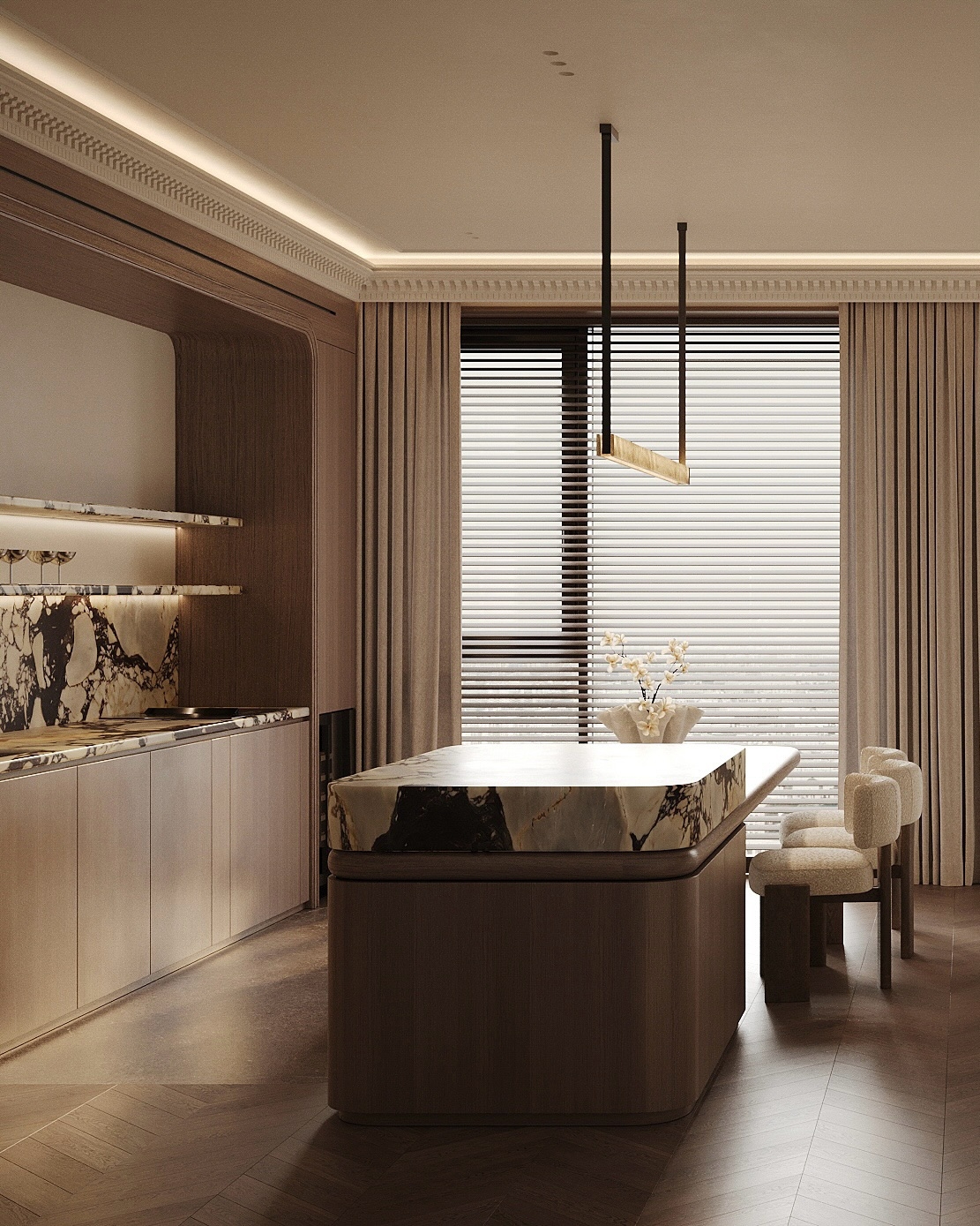 Open concept luxury design