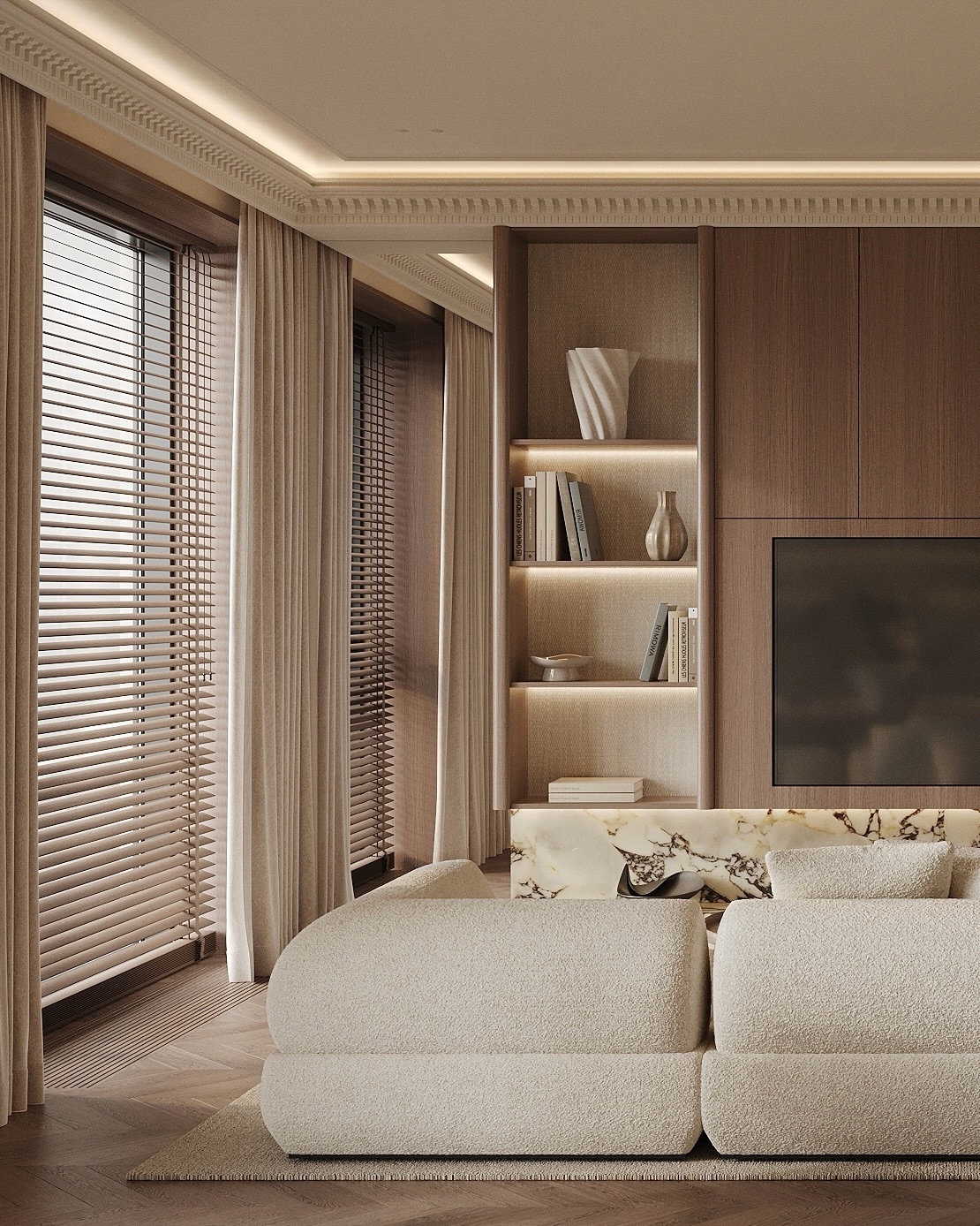 Open concept luxury design