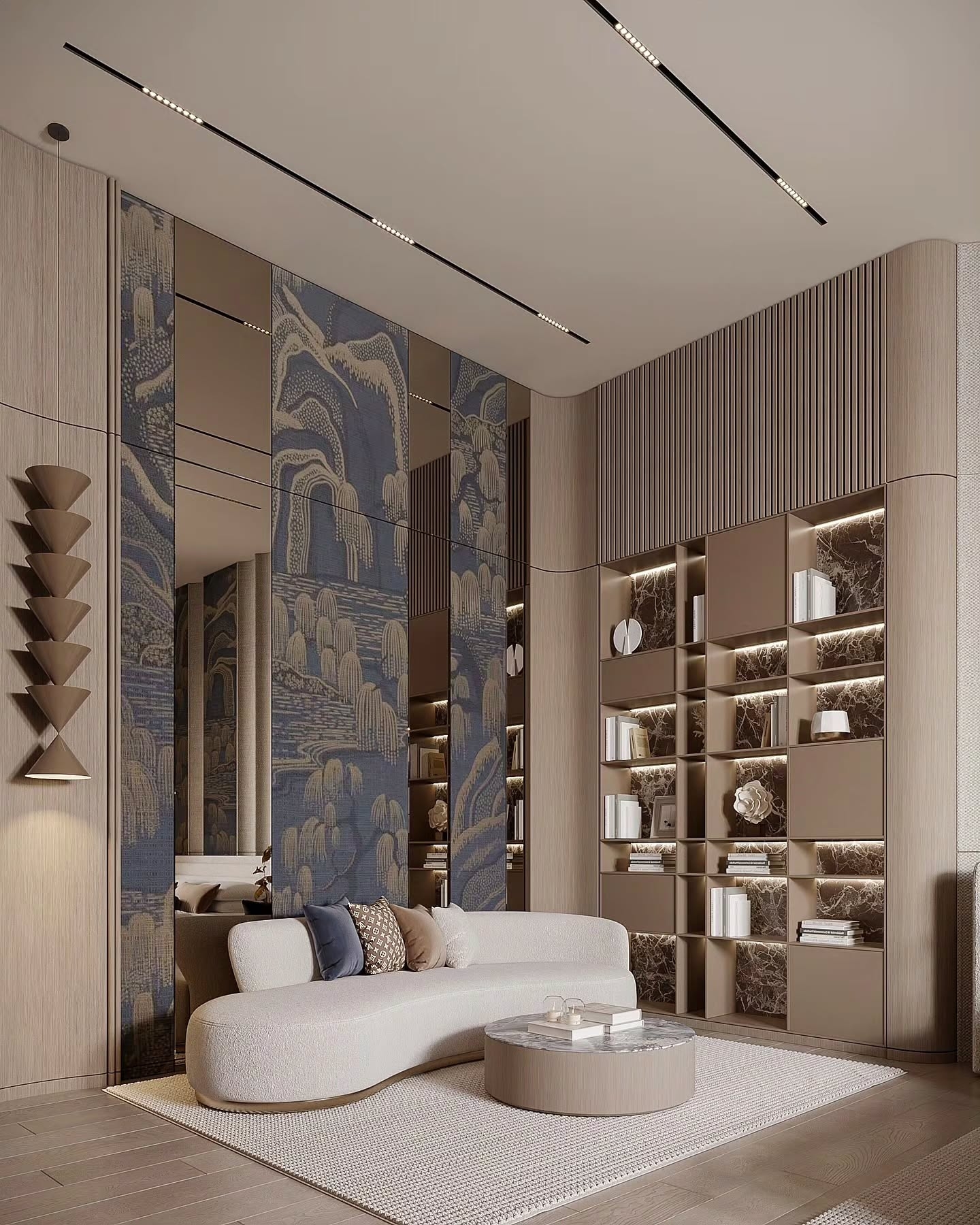 Luxurious bedroom design