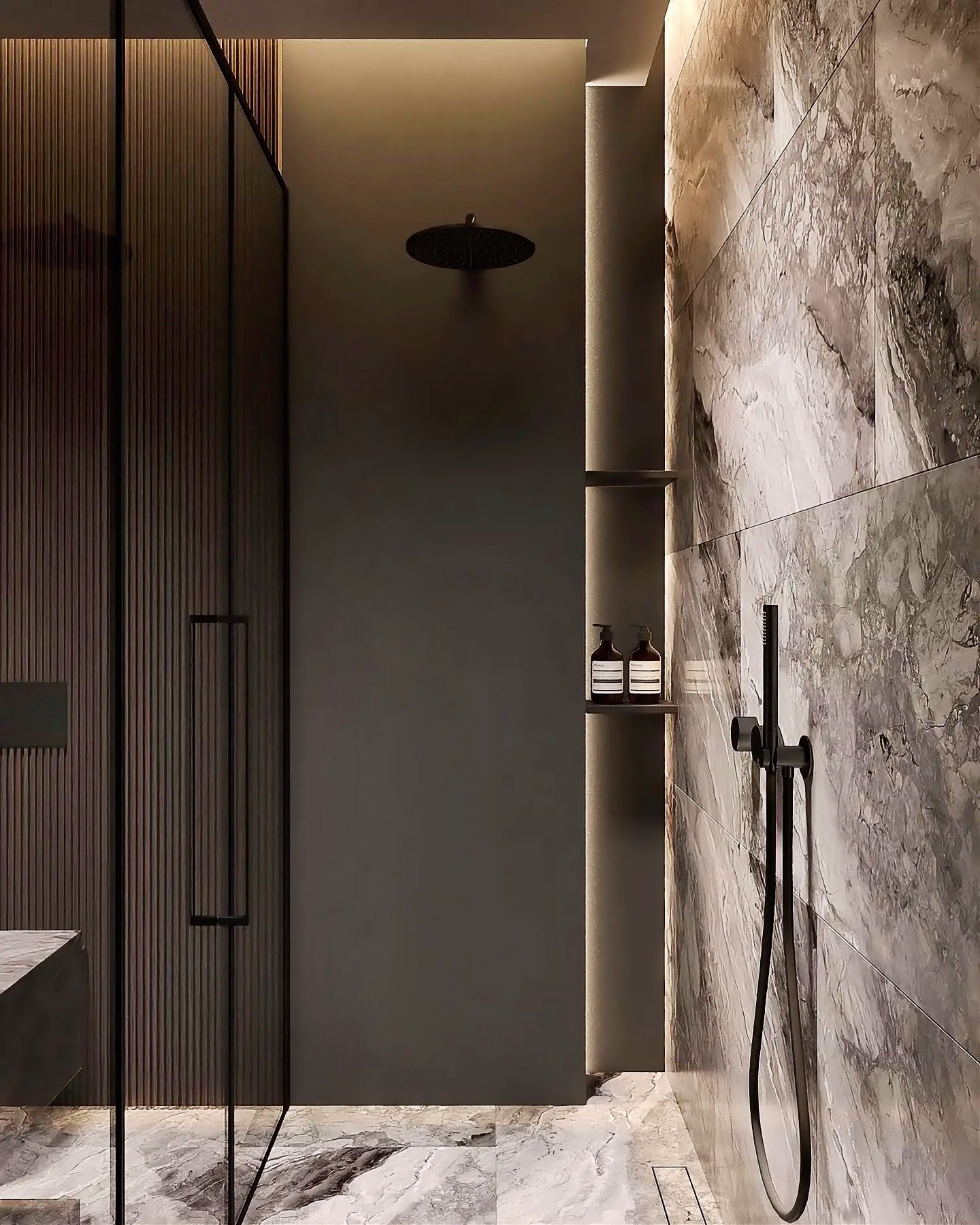 Luxurious bathroom design