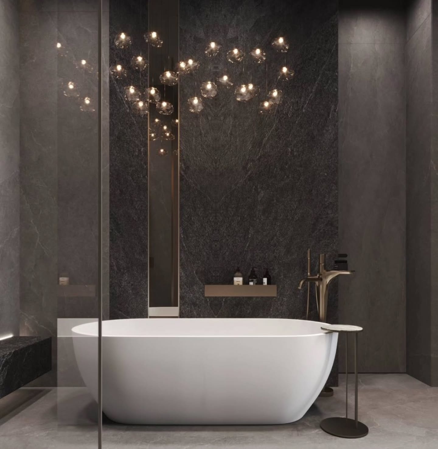 Modern luxury bathroom design