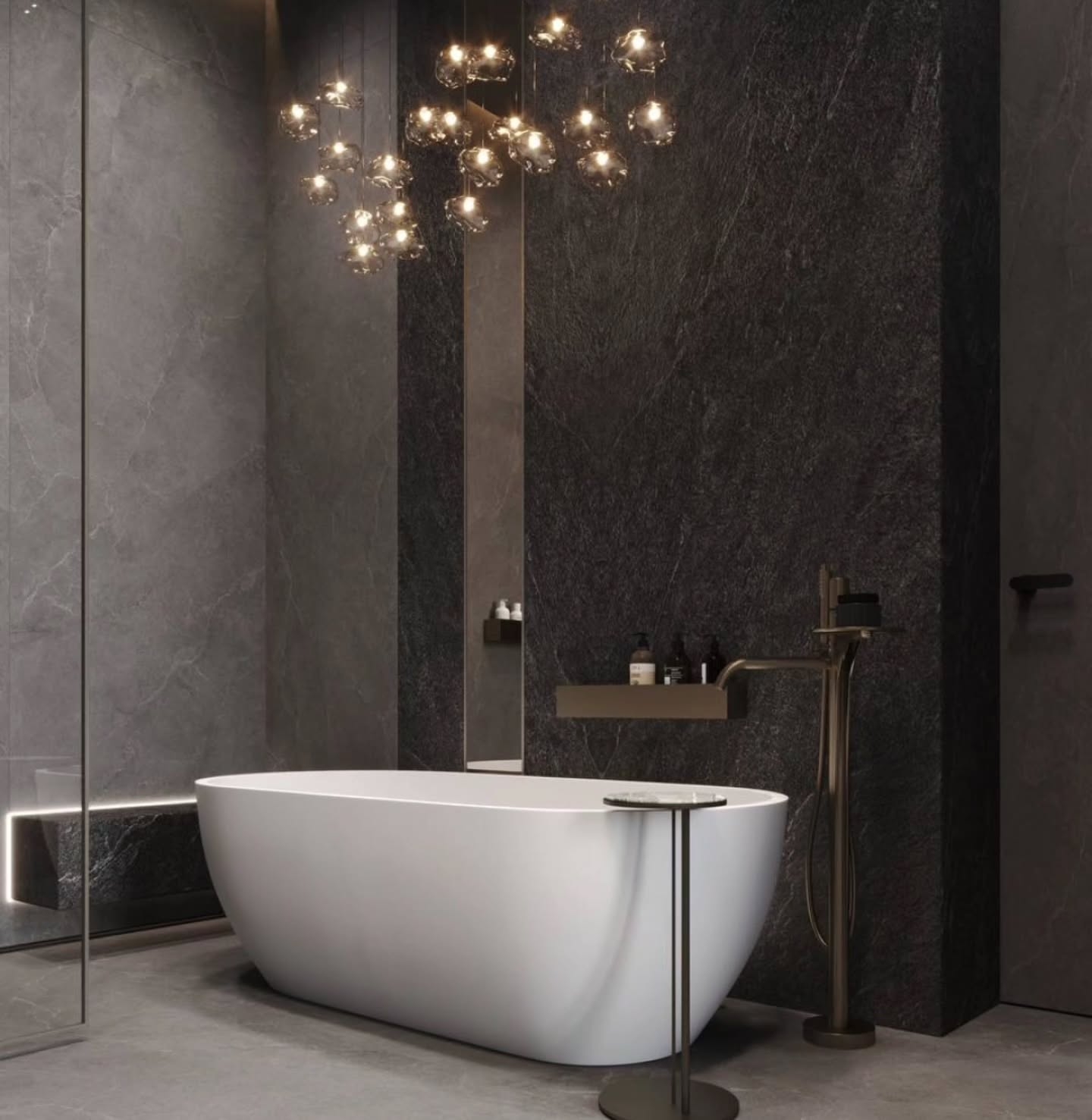 Modern luxury bathroom design