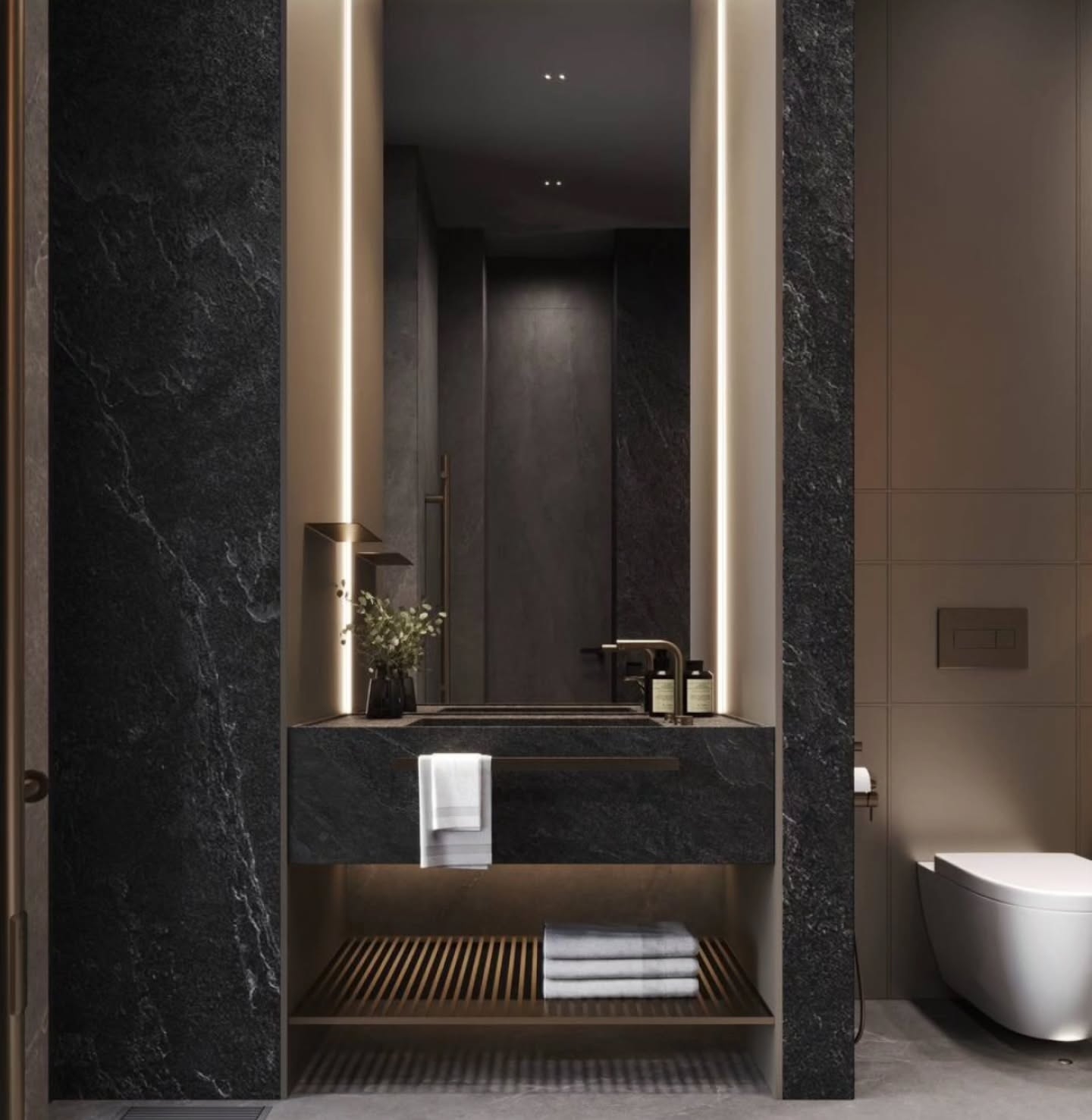 Modern luxury bathroom design