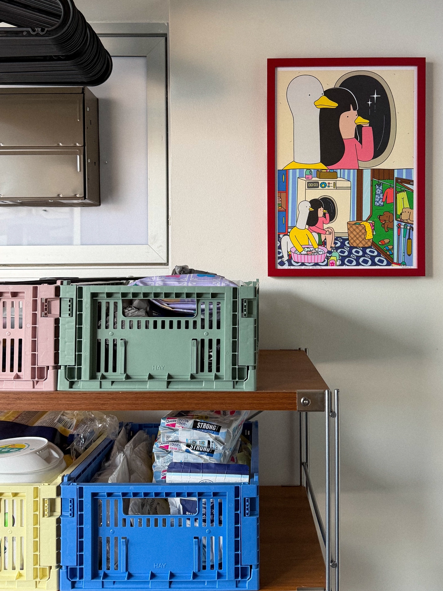 All the prints we hung up recently 🖼️