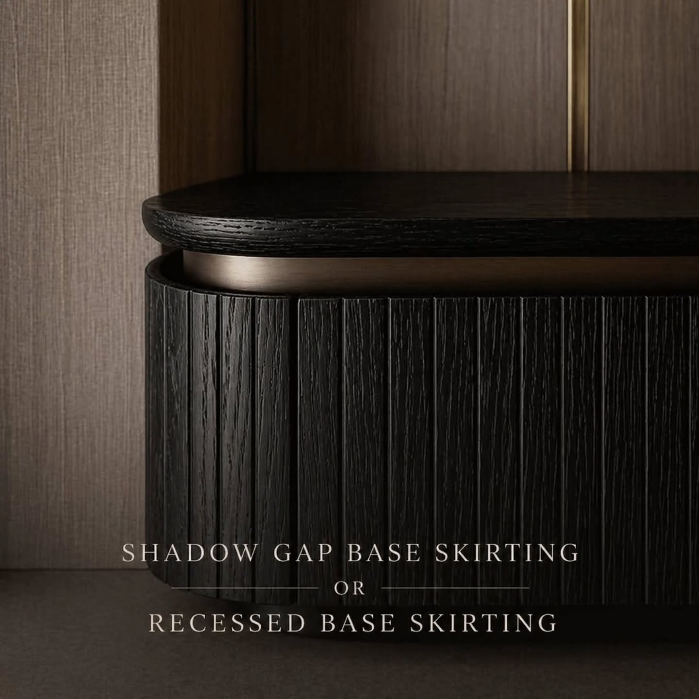 Sophisticated skirting design ideas