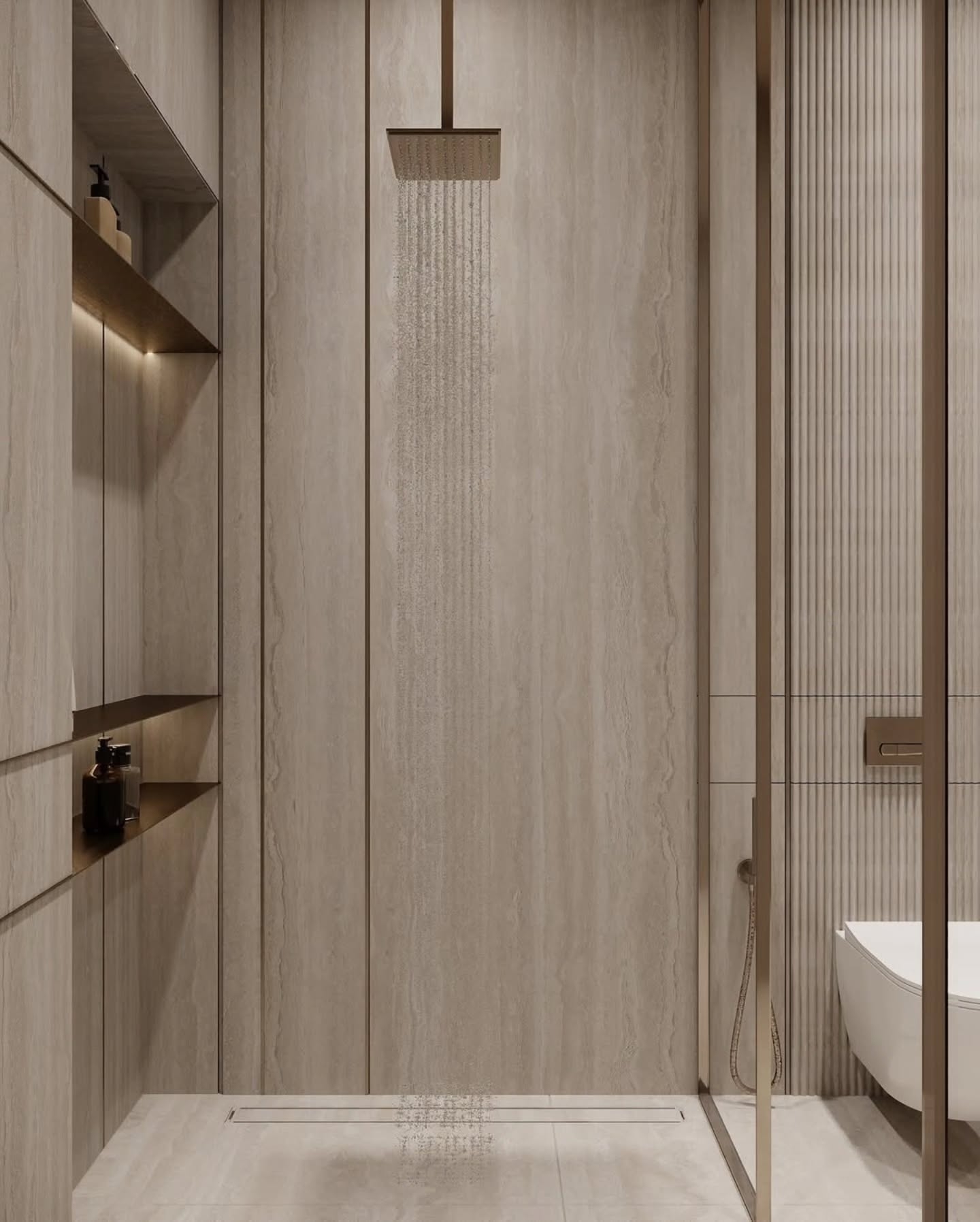 Modern, Luxurious Bathroom Design