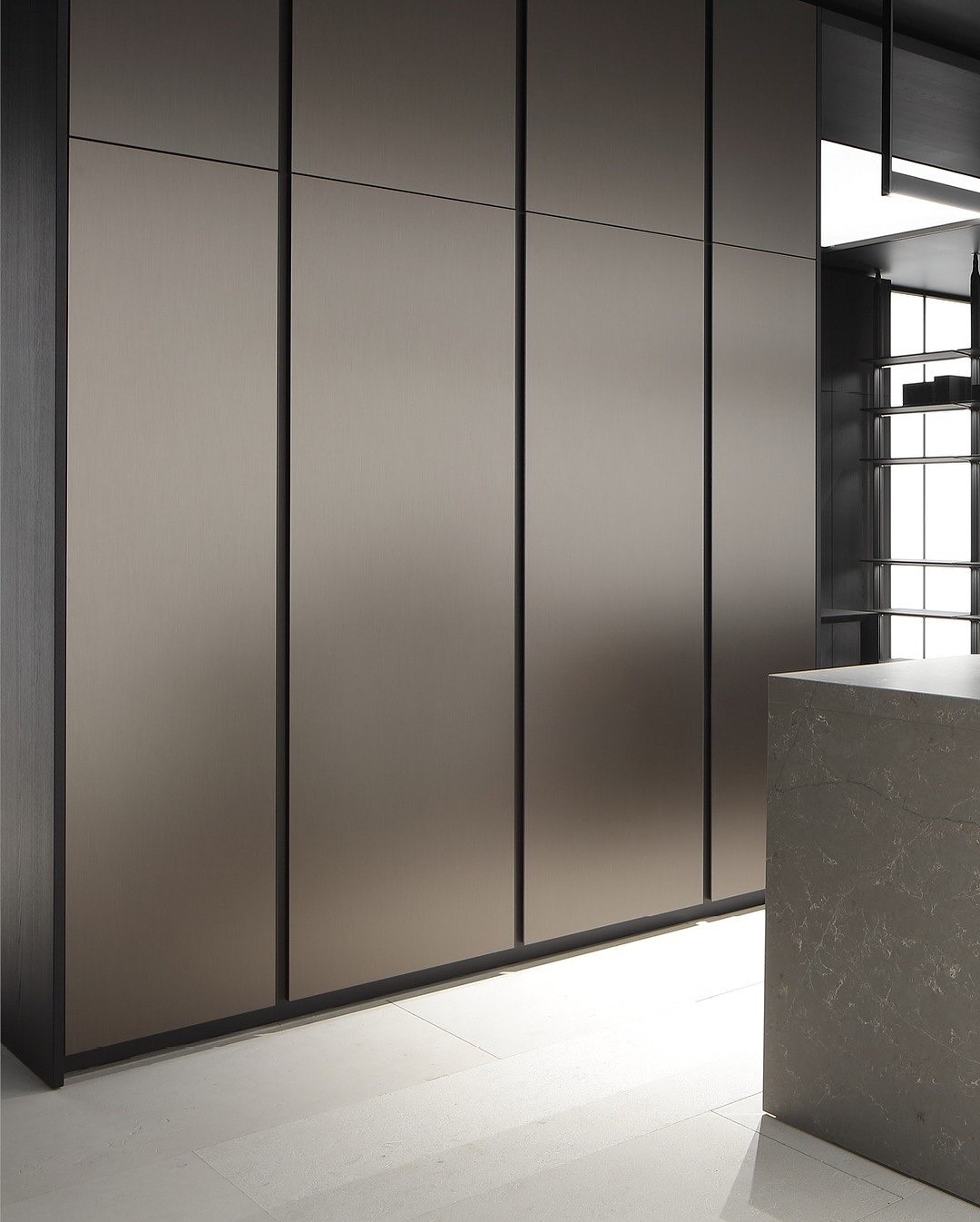 Ultra modern, minimalist luxury kitchen design