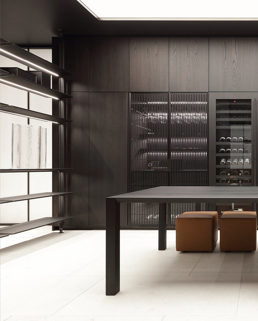 Ultra modern, minimalist luxury kitchen design