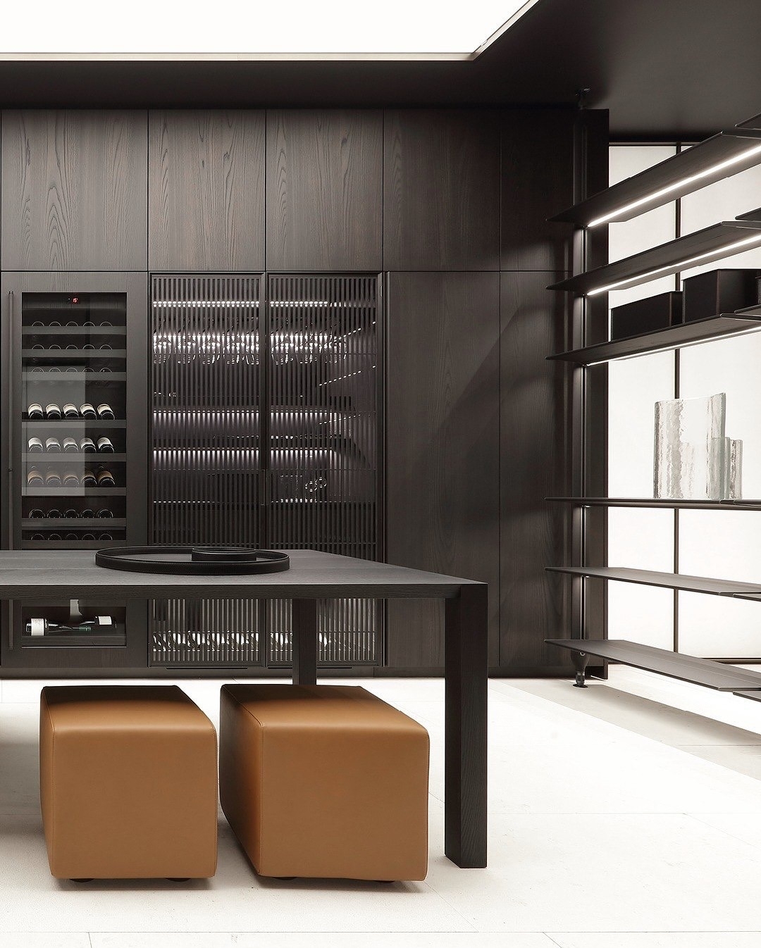 Ultra modern, minimalist luxury kitchen design
