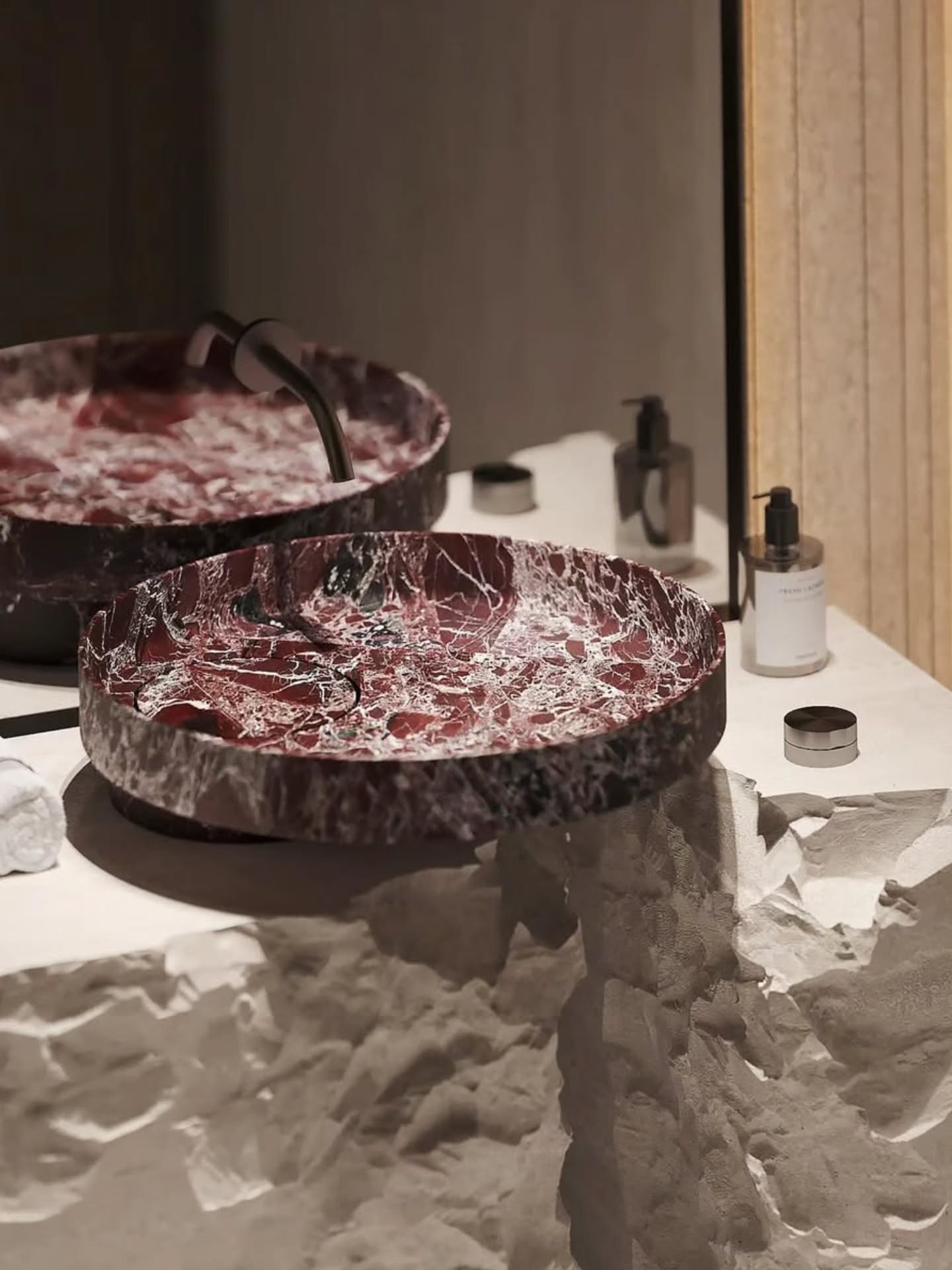 Cozy and modern sink design