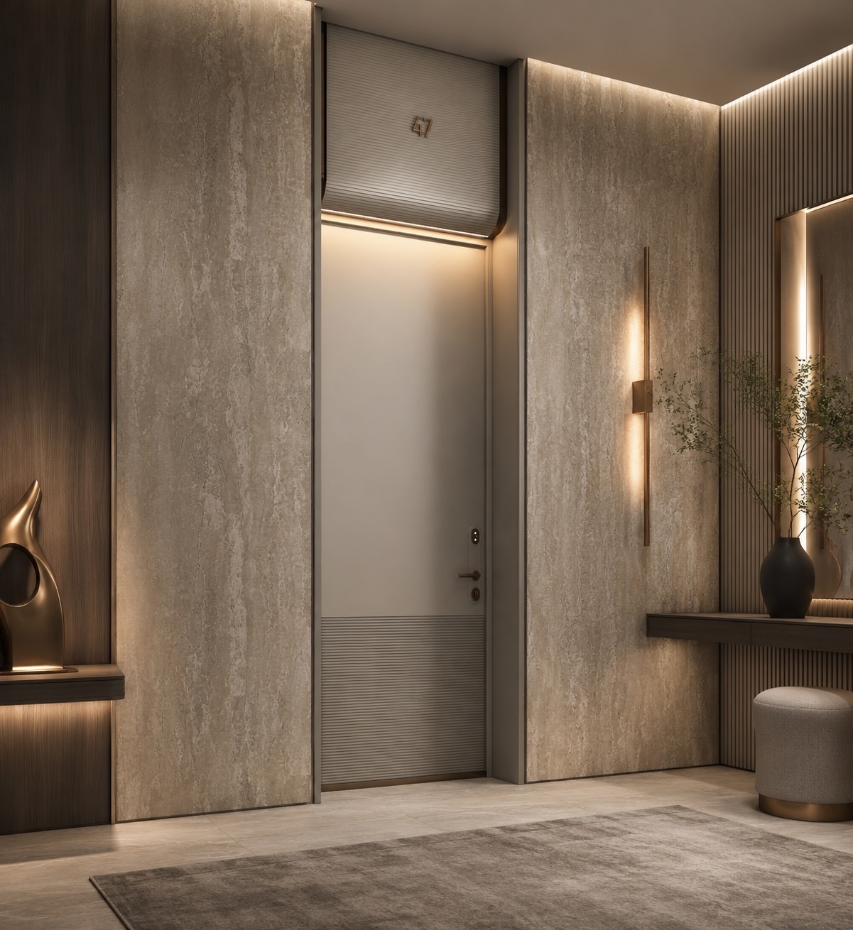 Sophisticated-custom-door-design-