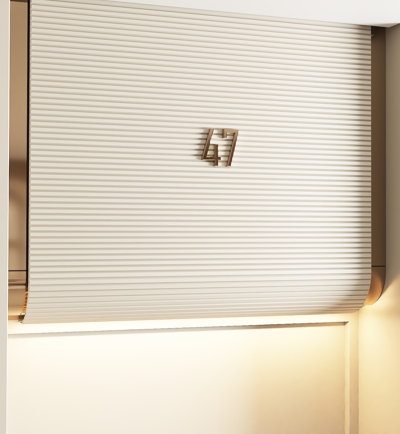Sophisticated custom door design