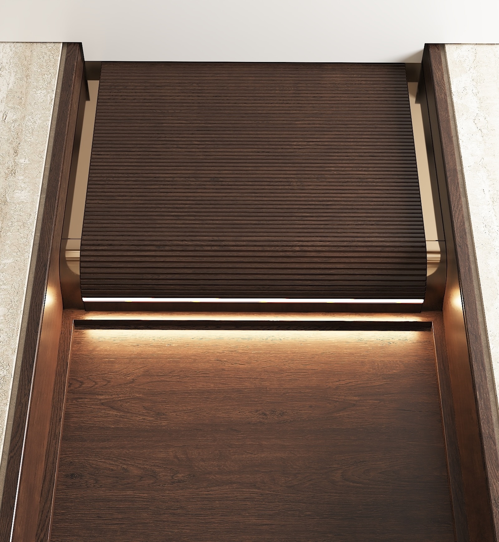 Sophisticated custom door design