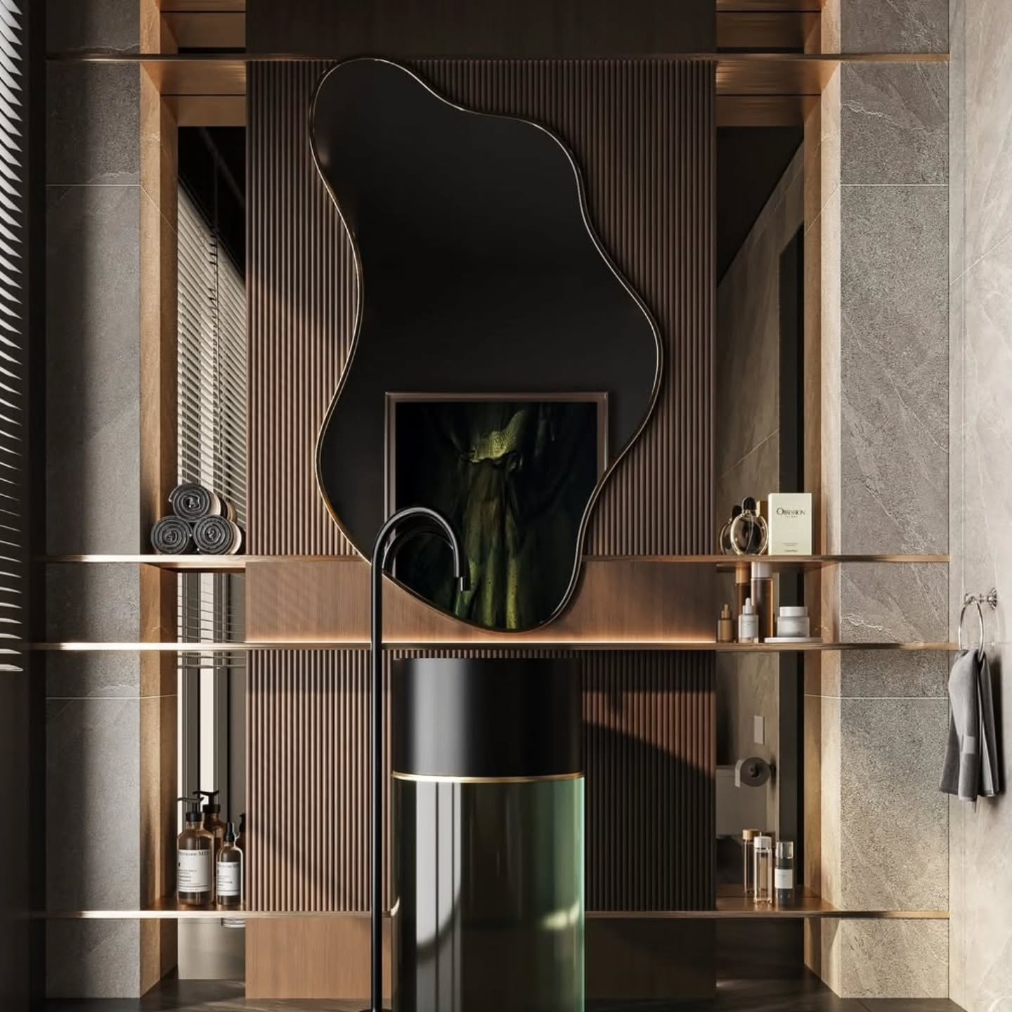 Modern luxurious bathroom designs