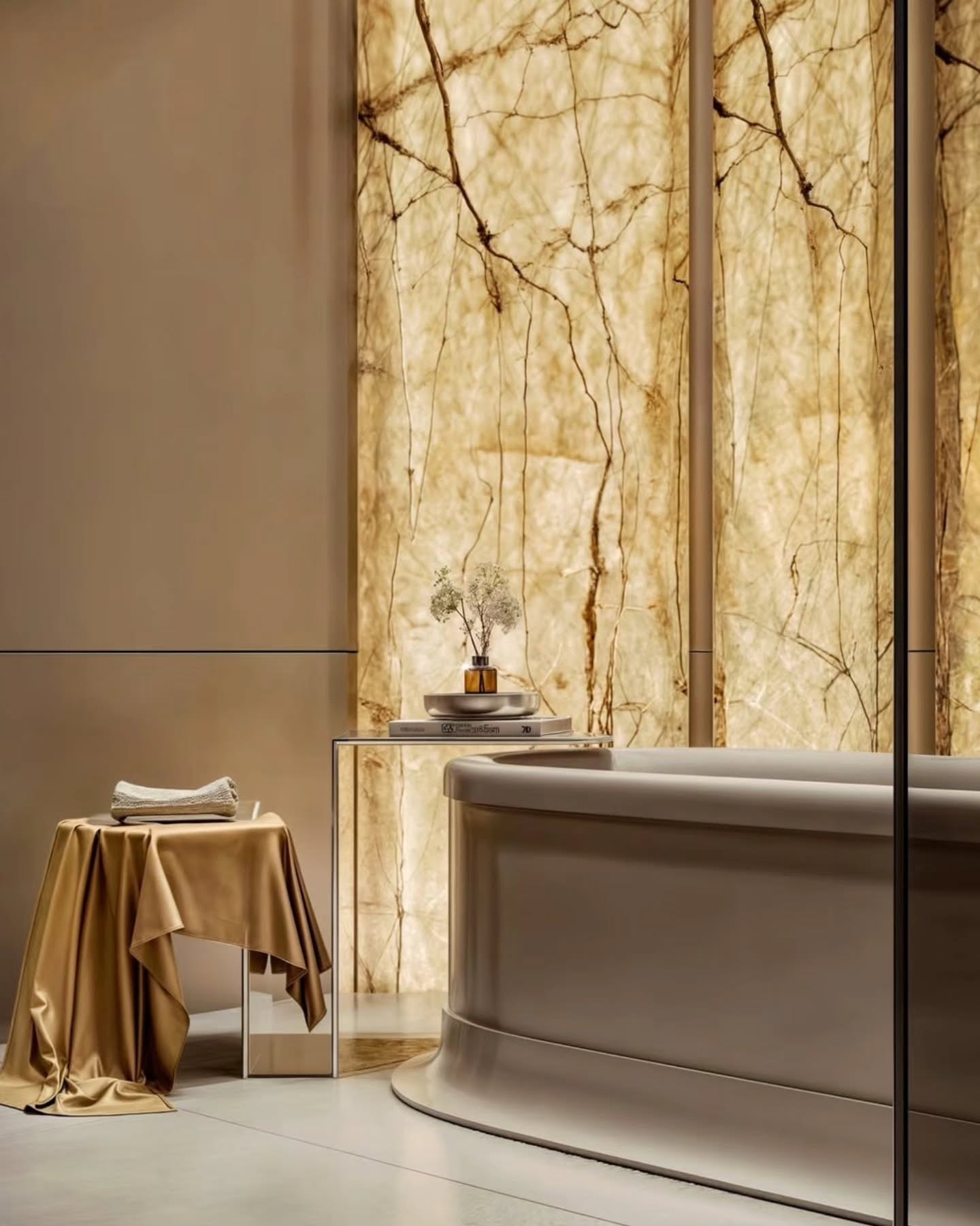 Ultra luxurious bathroom design