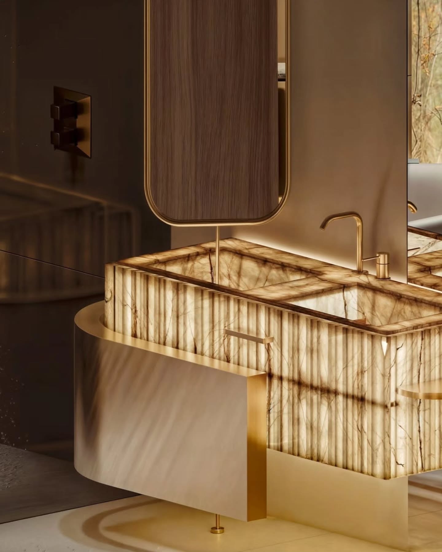 Ultra luxurious bathroom design