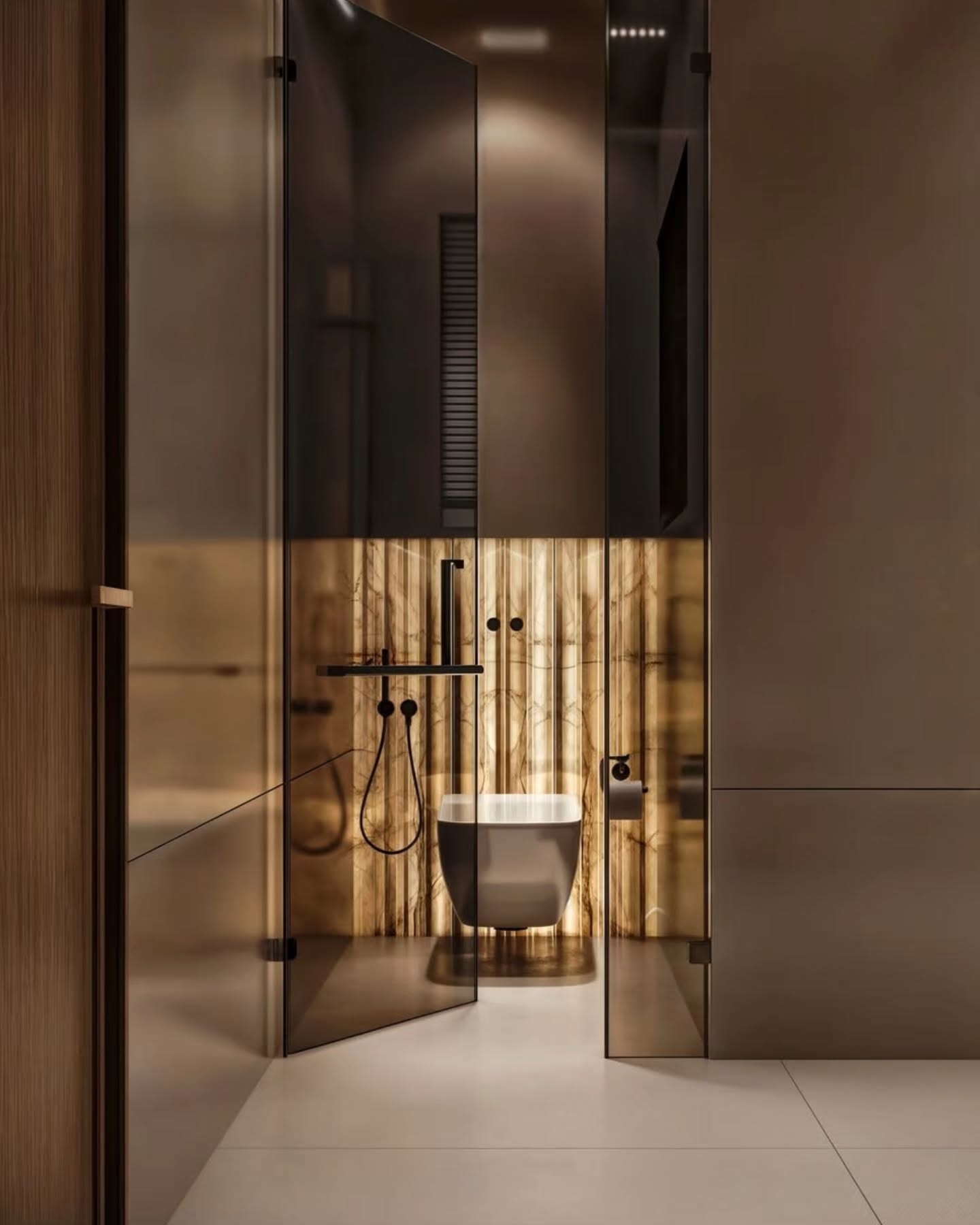Ultra luxurious bathroom design