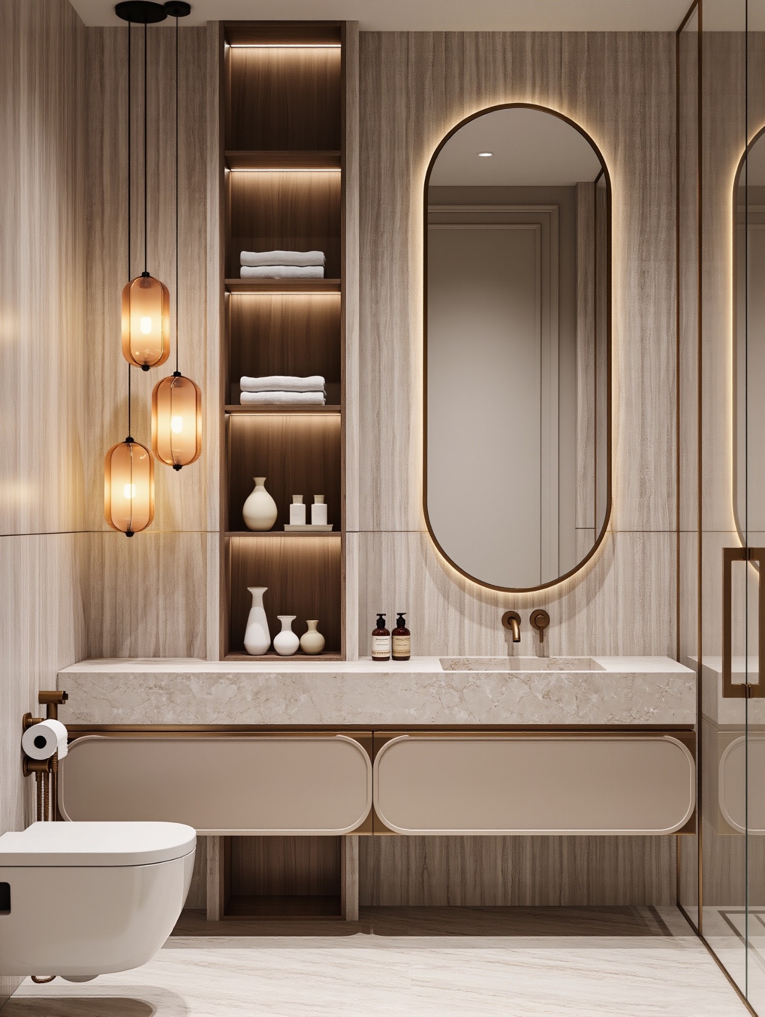 Luxury-powder-room-design