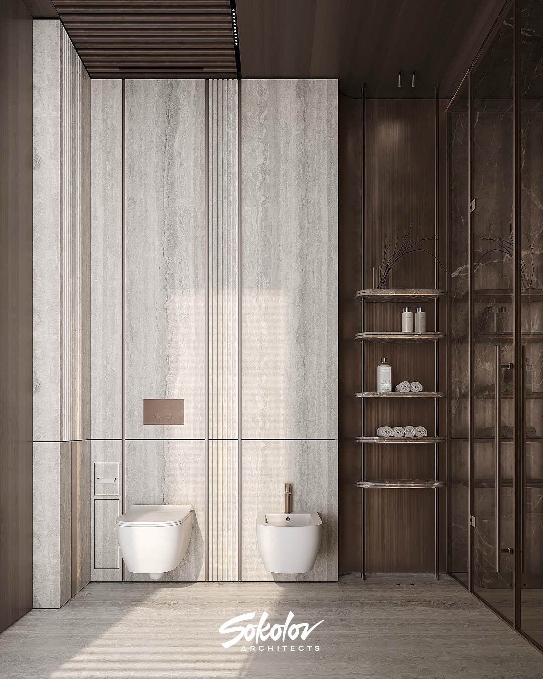 Coxy, luxury, bedroom, bathroom & walk in wardrobe interior