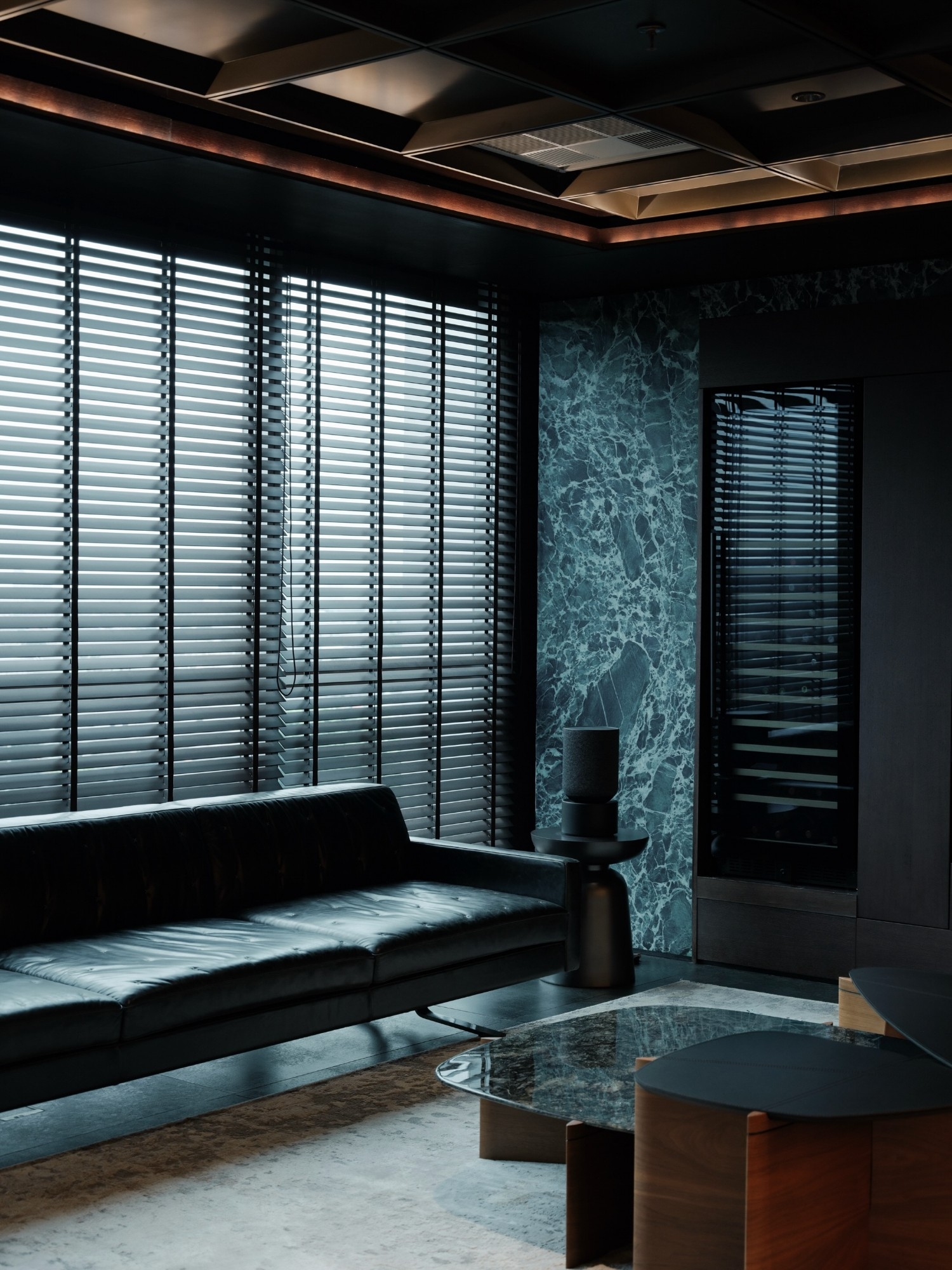 Stylish commercial interior home office design