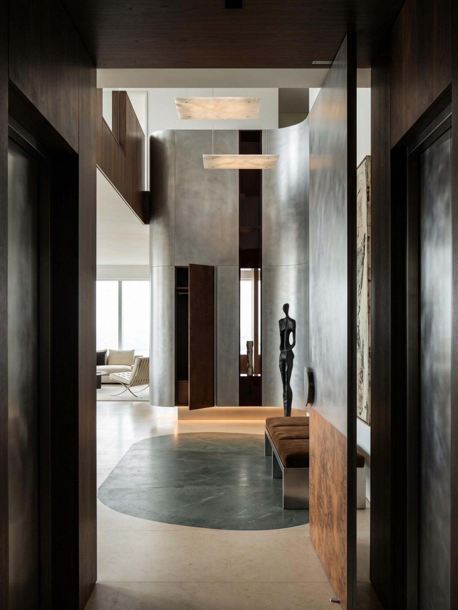Luxurious penthouse design
